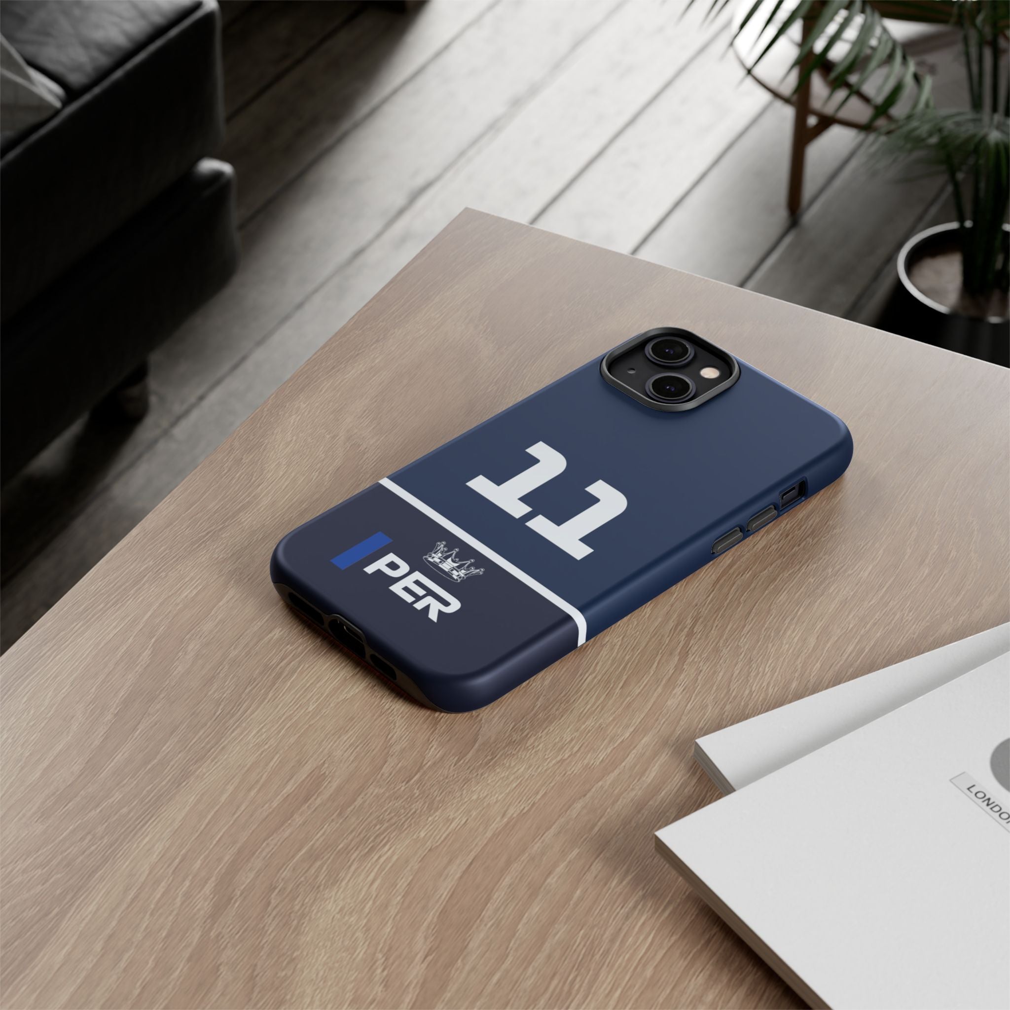 Mexican Minister of Defence Tough Phone Case | Red Thunder Formula Racing Armor for iPhone, Samsung & Pixel Cover