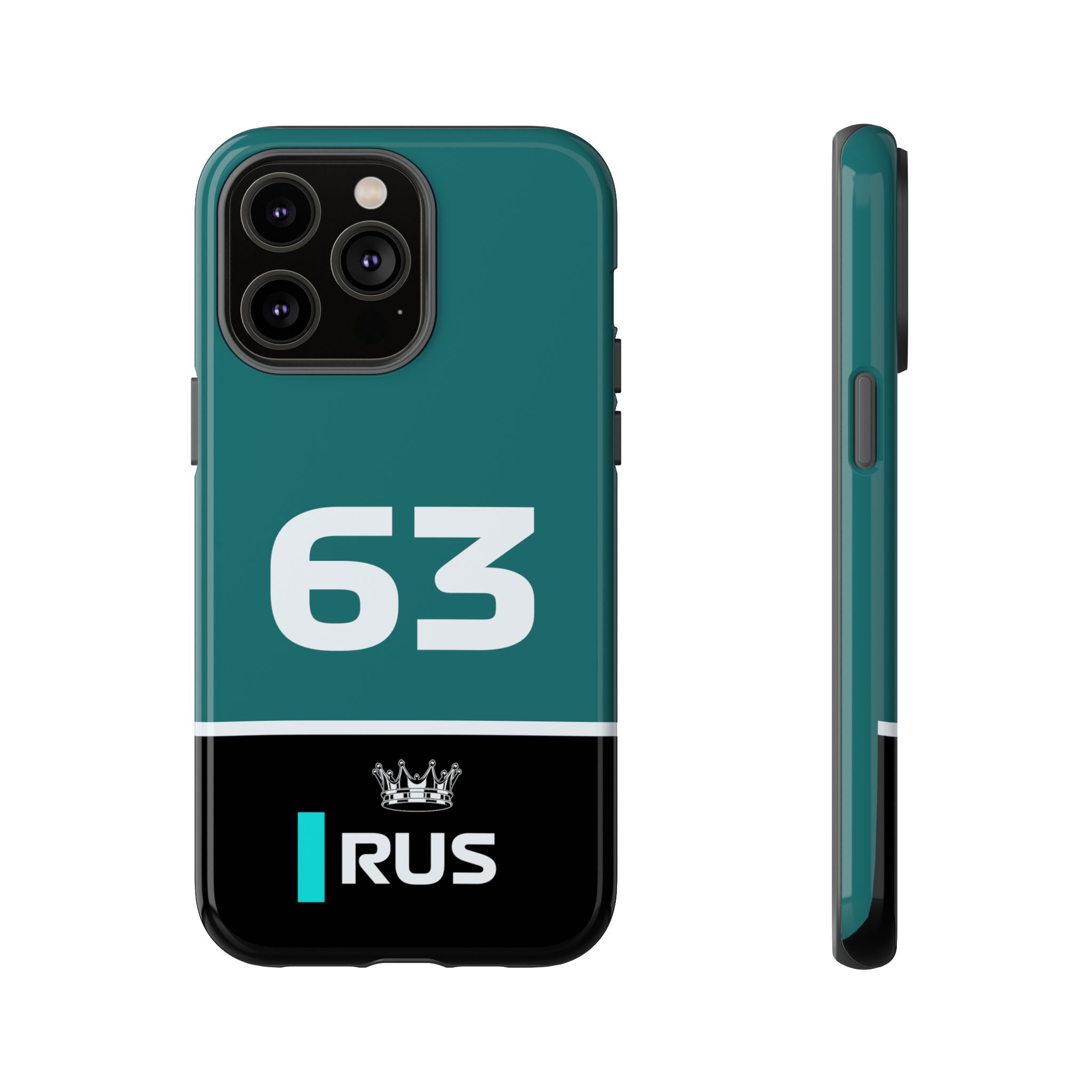 Tyre Whisperer Tough Phone Case | Silver Arrow Formula Racing Armor for iPhone, Samsung & Pixel