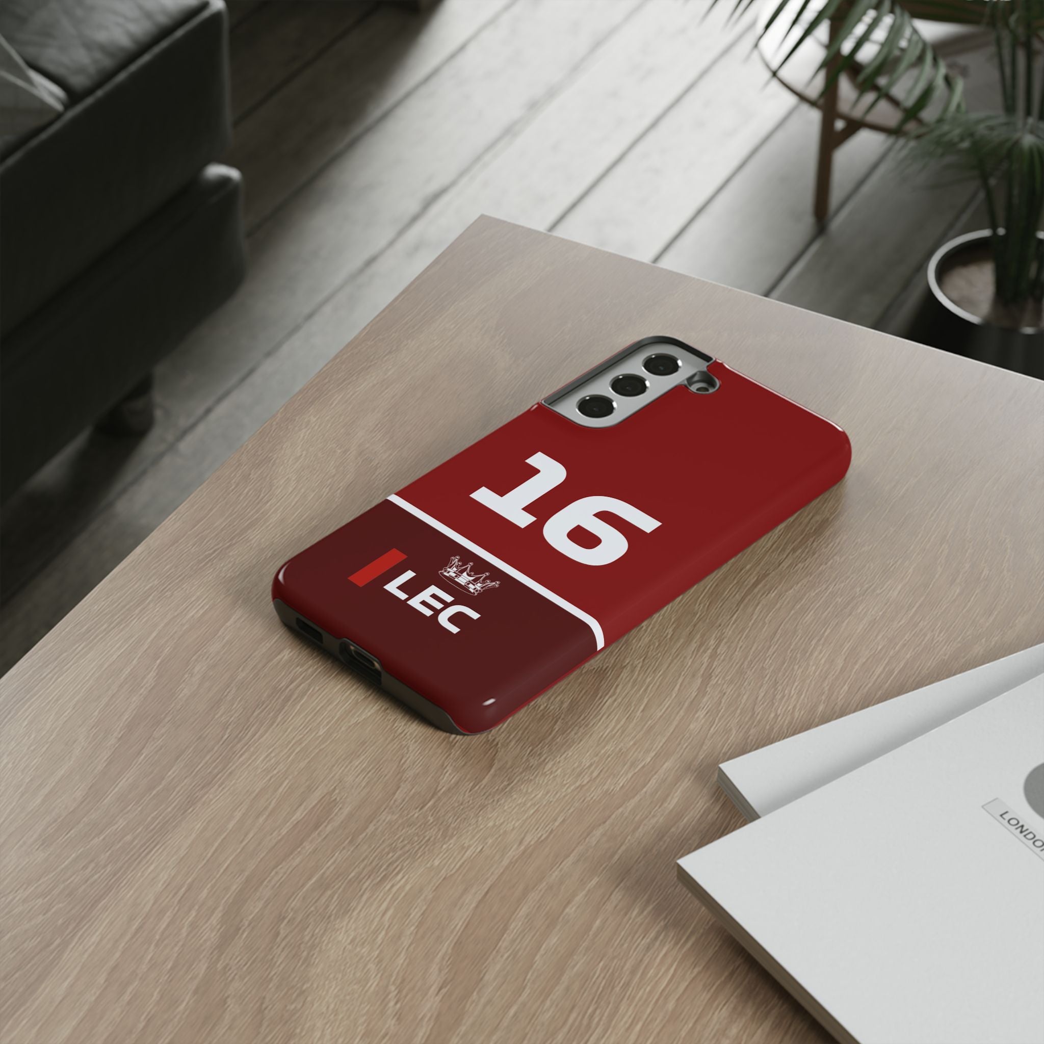 The King of Monaco Tough Phone Case | Rosso Formula Racing Armor for iPhone, Samsung & Pixel Cover