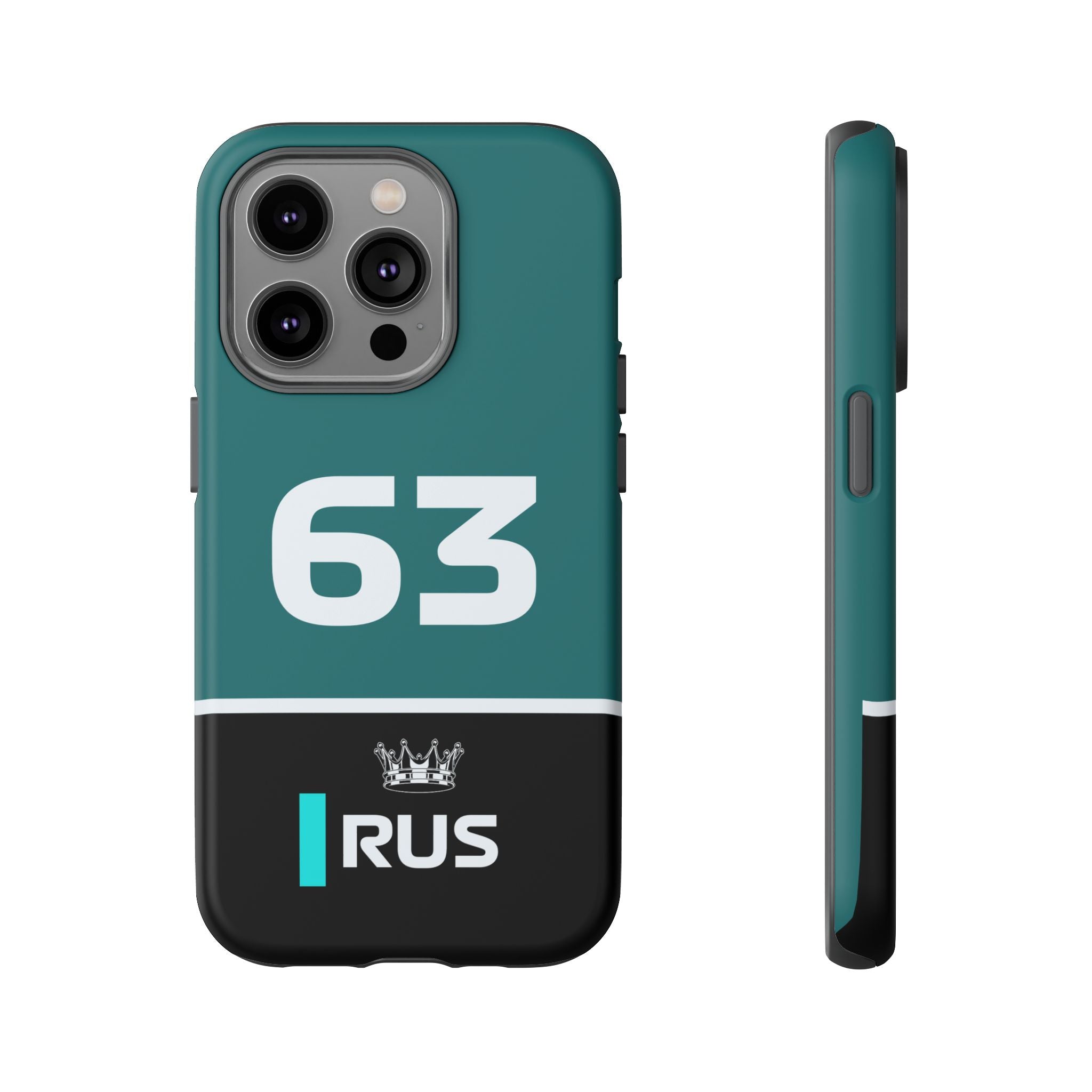 Tyre Whisperer Tough Phone Case | Silver Arrow Formula Racing Armor for iPhone, Samsung & Pixel