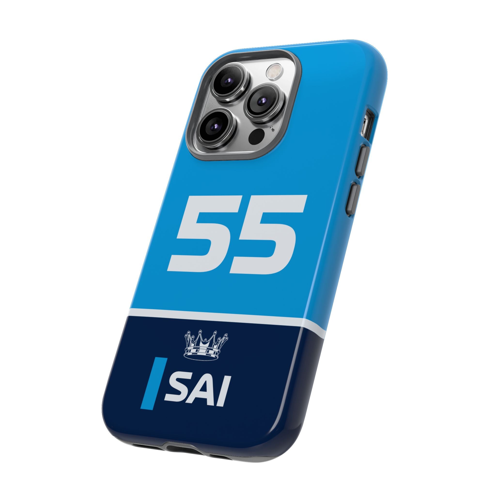 Smooth Spaniard Speed Tough Phone Case | Azure Formula Racing Armor for iPhone, Samsung & Pixel