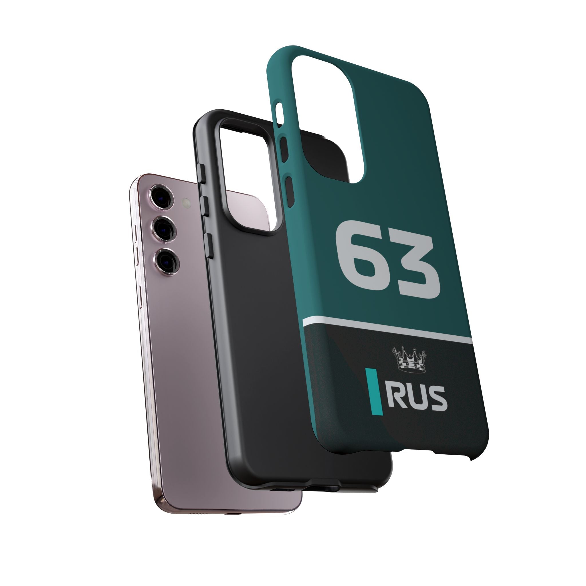 Tyre Whisperer Tough Phone Case | Silver Arrow Formula Racing Armor for iPhone, Samsung & Pixel