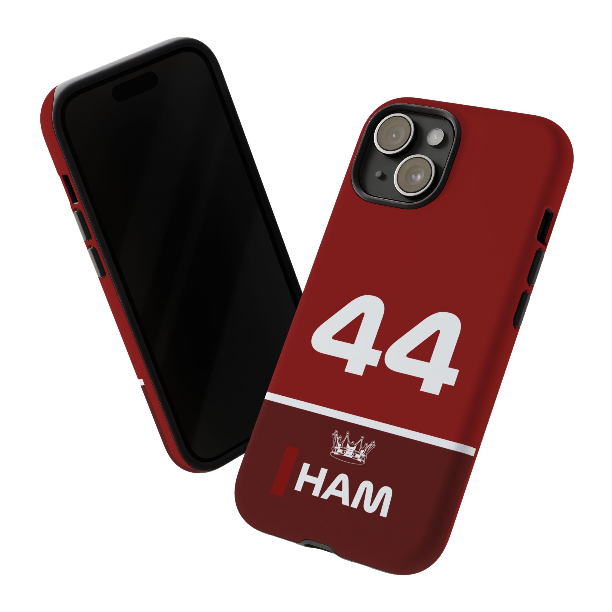 The Silver Champion Tough Phone Case | Rosso Formula Racing Armor for iPhone, Samsung & Pixel Cover
