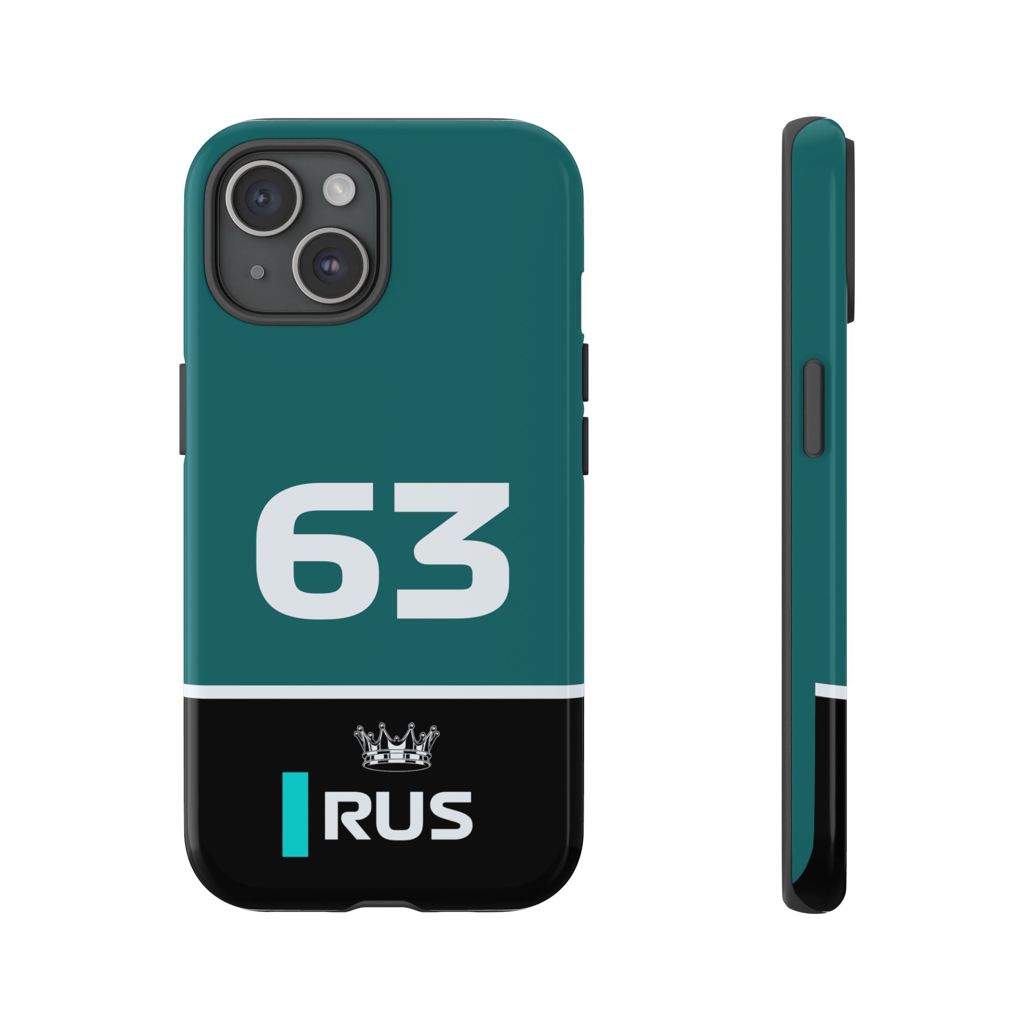 Tyre Whisperer Tough Phone Case | Silver Arrow Formula Racing Armor for iPhone, Samsung & Pixel