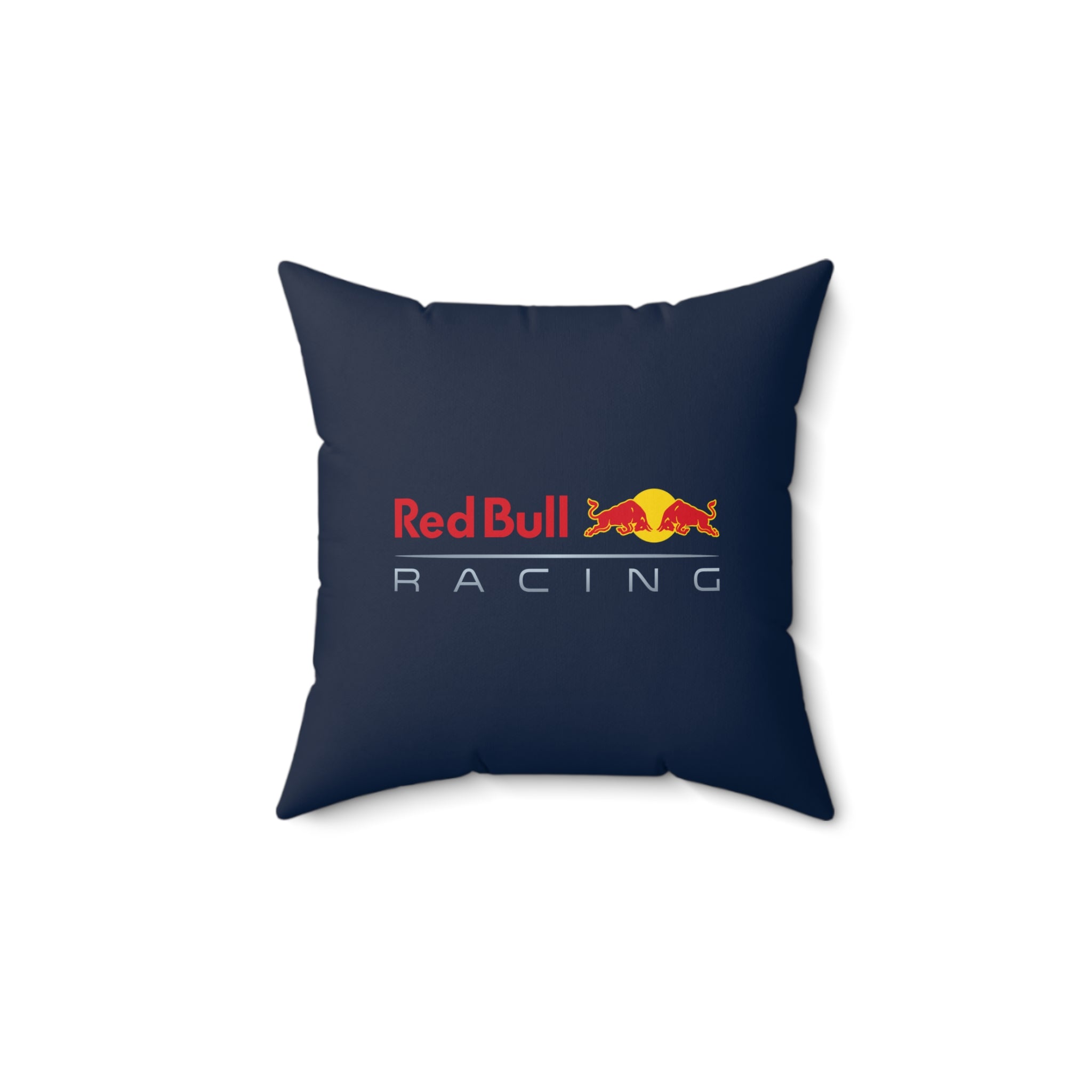 Red Thunder Grand Prix-Inspired Pillow | Motorsport Home Decor | Spun Polyester Square Pillow