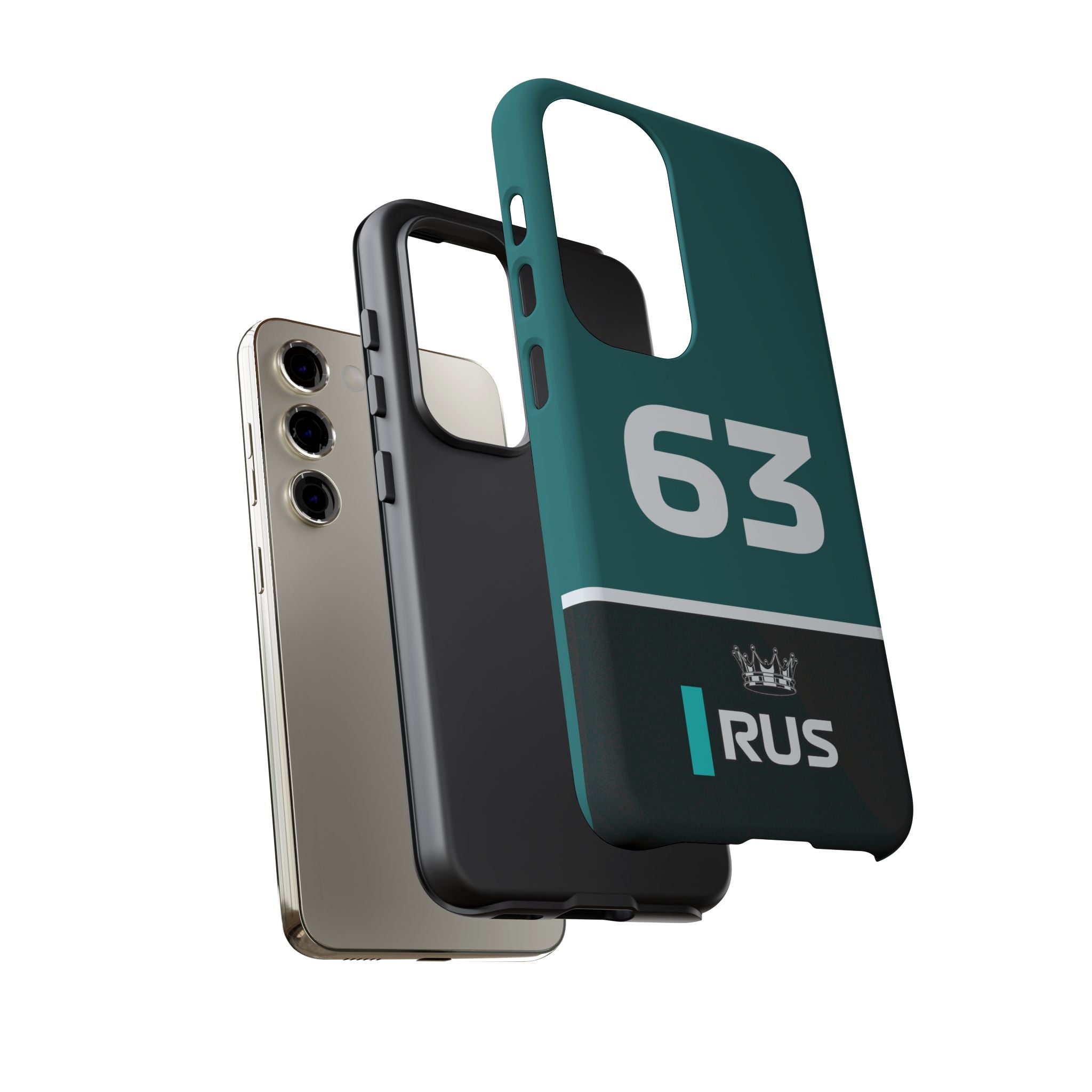 Tyre Whisperer Tough Phone Case | Silver Arrow Formula Racing Armor for iPhone, Samsung & Pixel