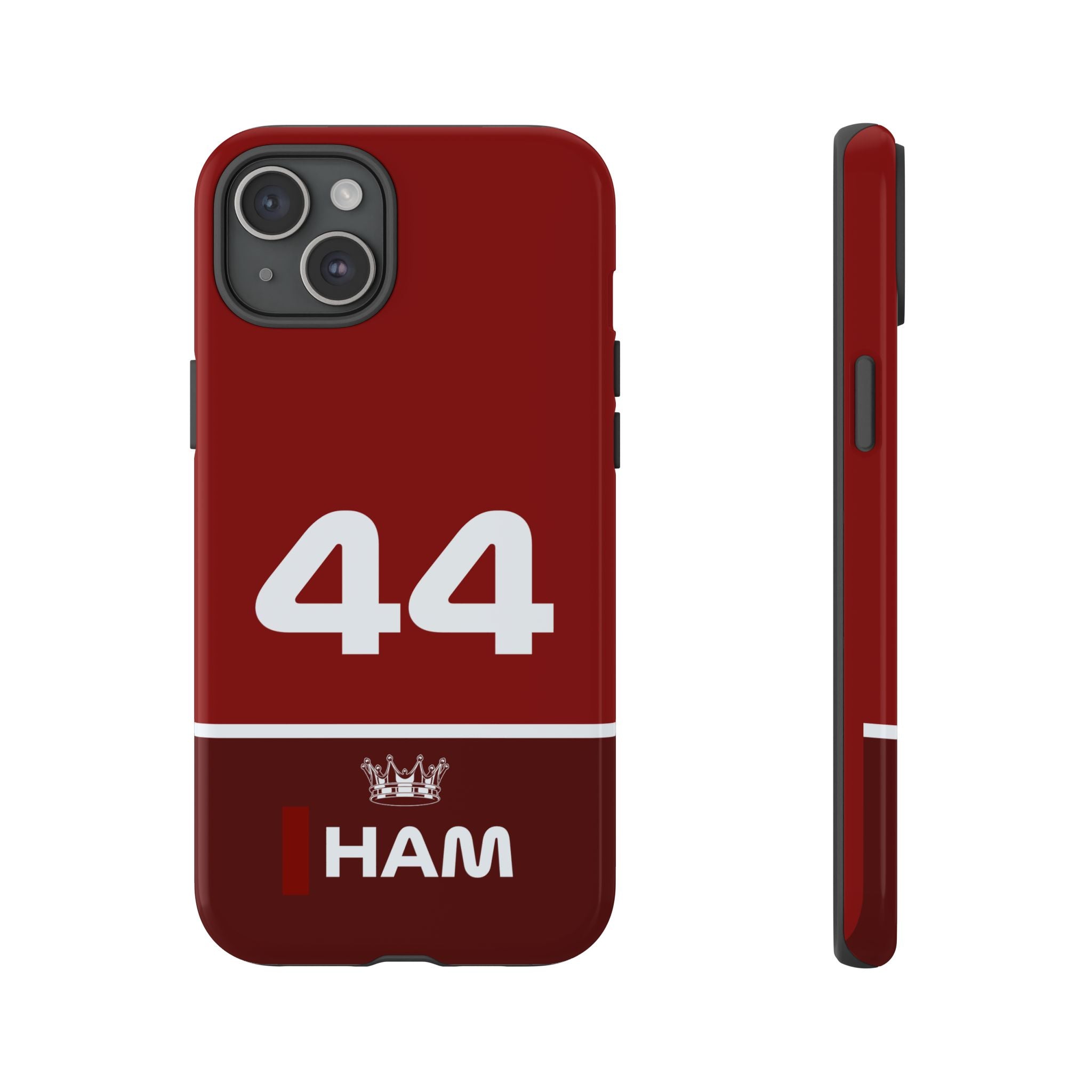The Silver Champion Tough Phone Case | Rosso Formula Racing Armor for iPhone, Samsung & Pixel Cover