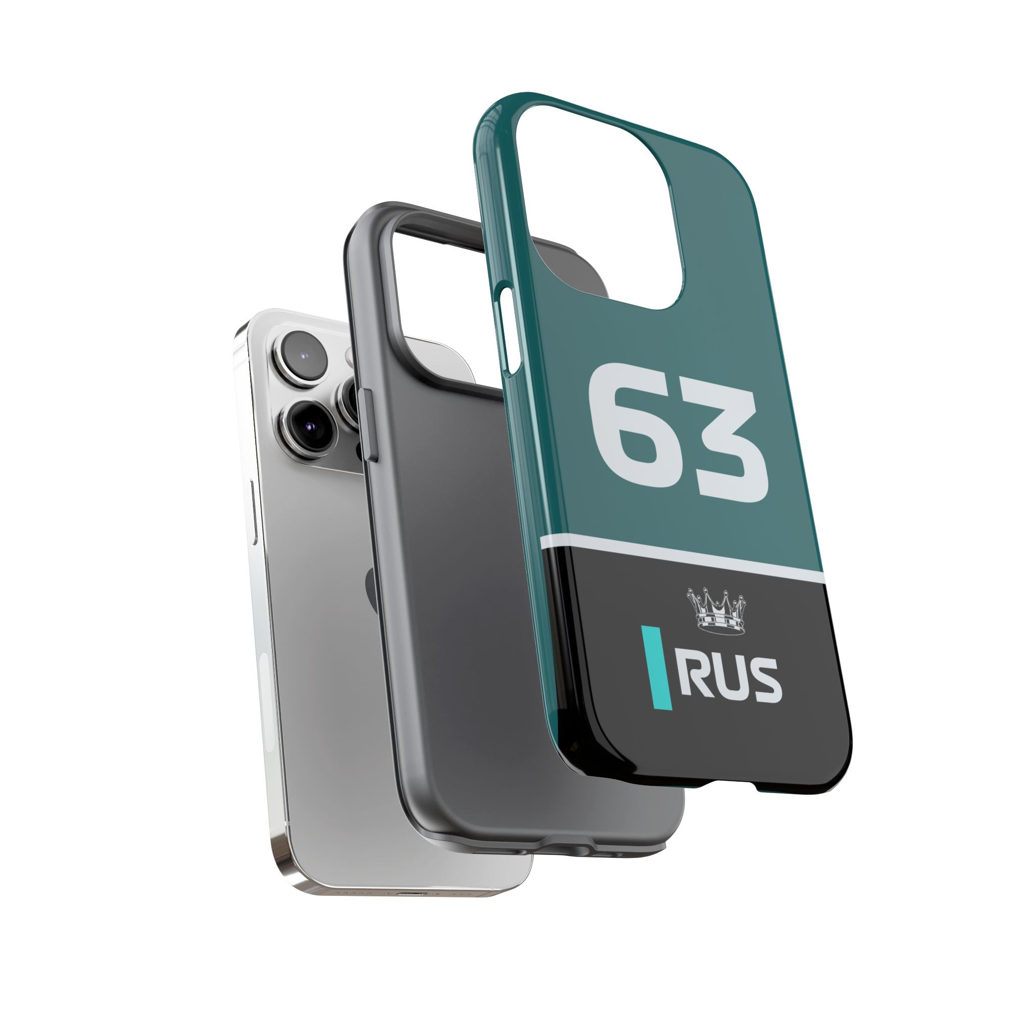 Tyre Whisperer Tough Phone Case | Silver Arrow Formula Racing Armor for iPhone, Samsung & Pixel