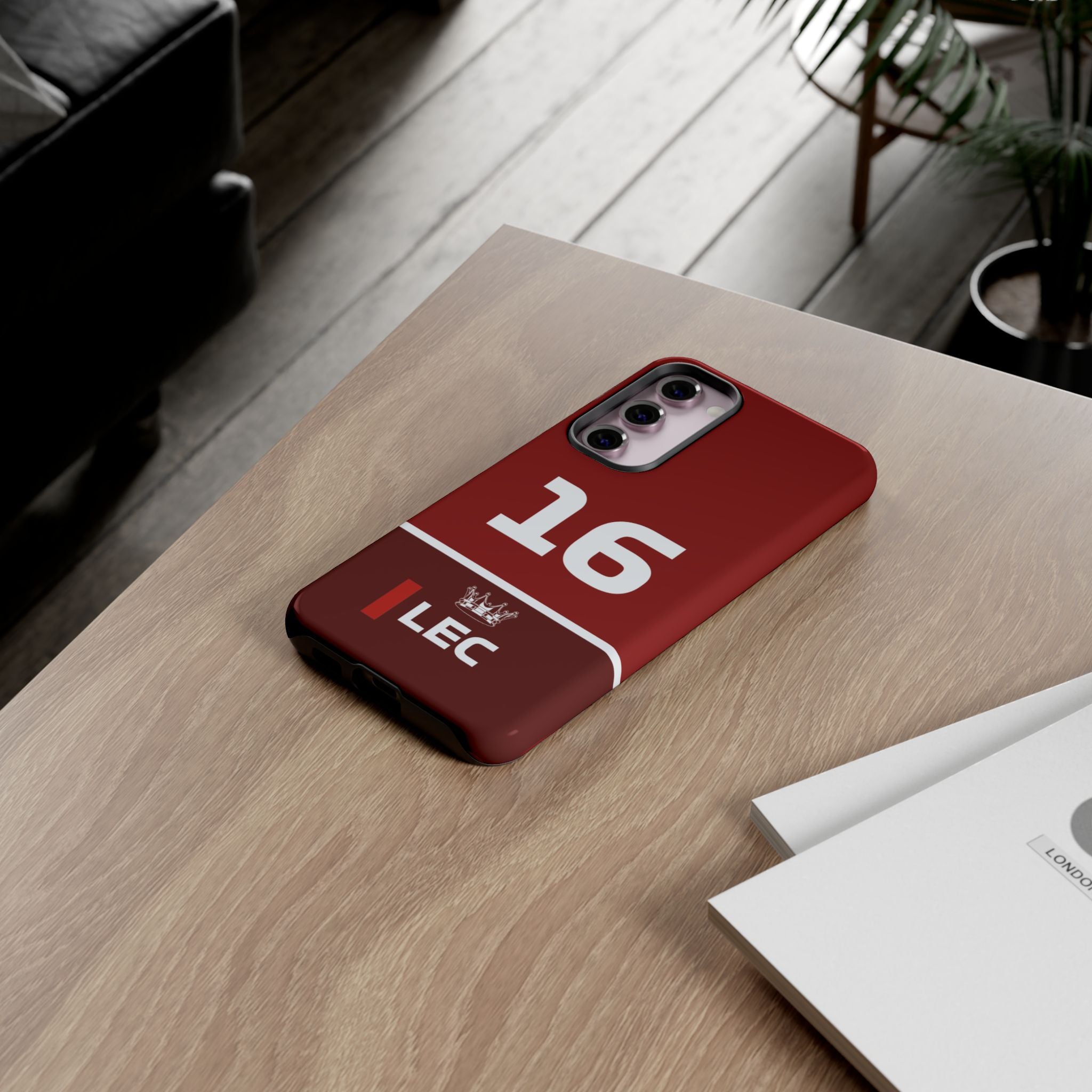 The King of Monaco Tough Phone Case | Rosso Formula Racing Armor for iPhone, Samsung & Pixel Cover