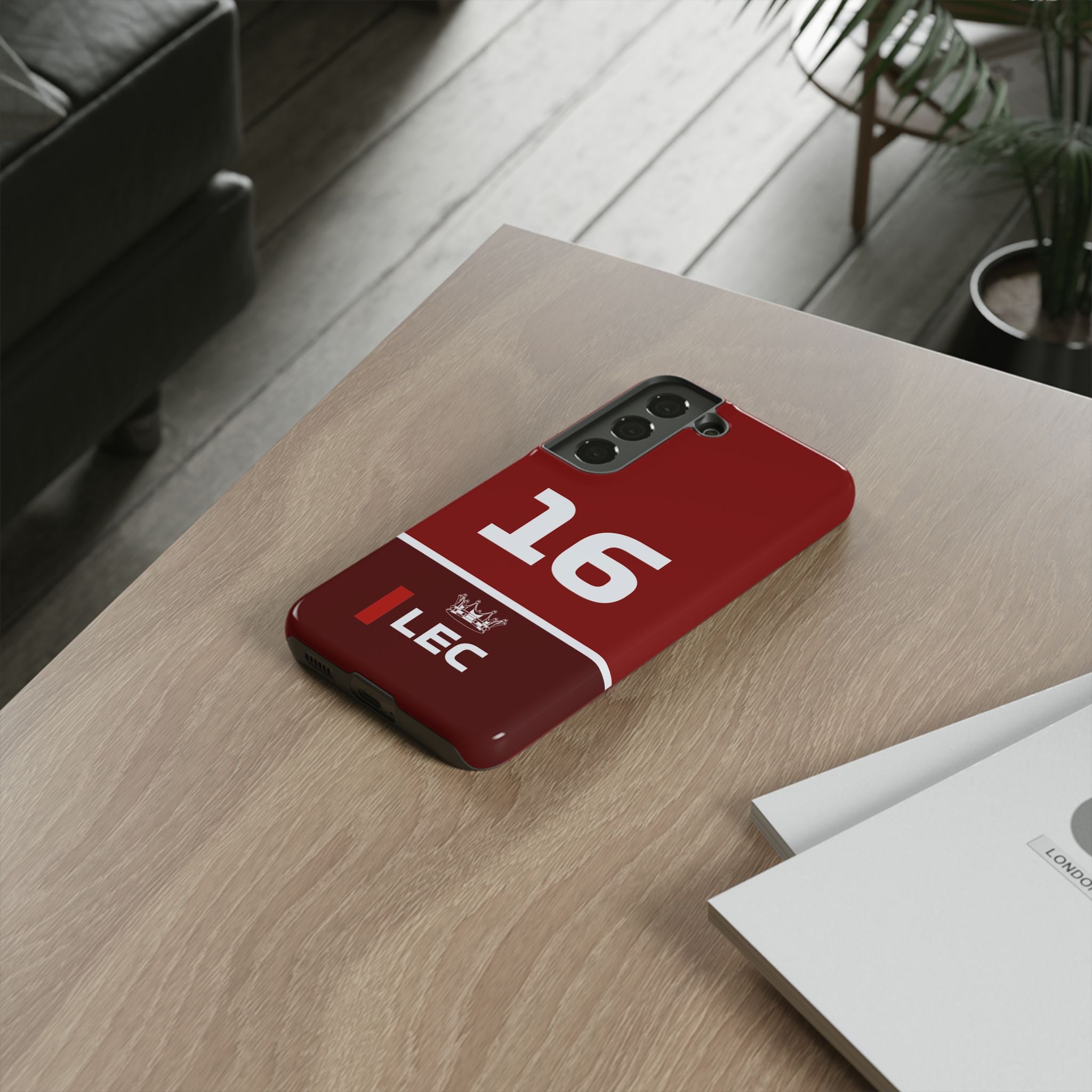 The King of Monaco Tough Phone Case | Rosso Formula Racing Armor for iPhone, Samsung & Pixel Cover