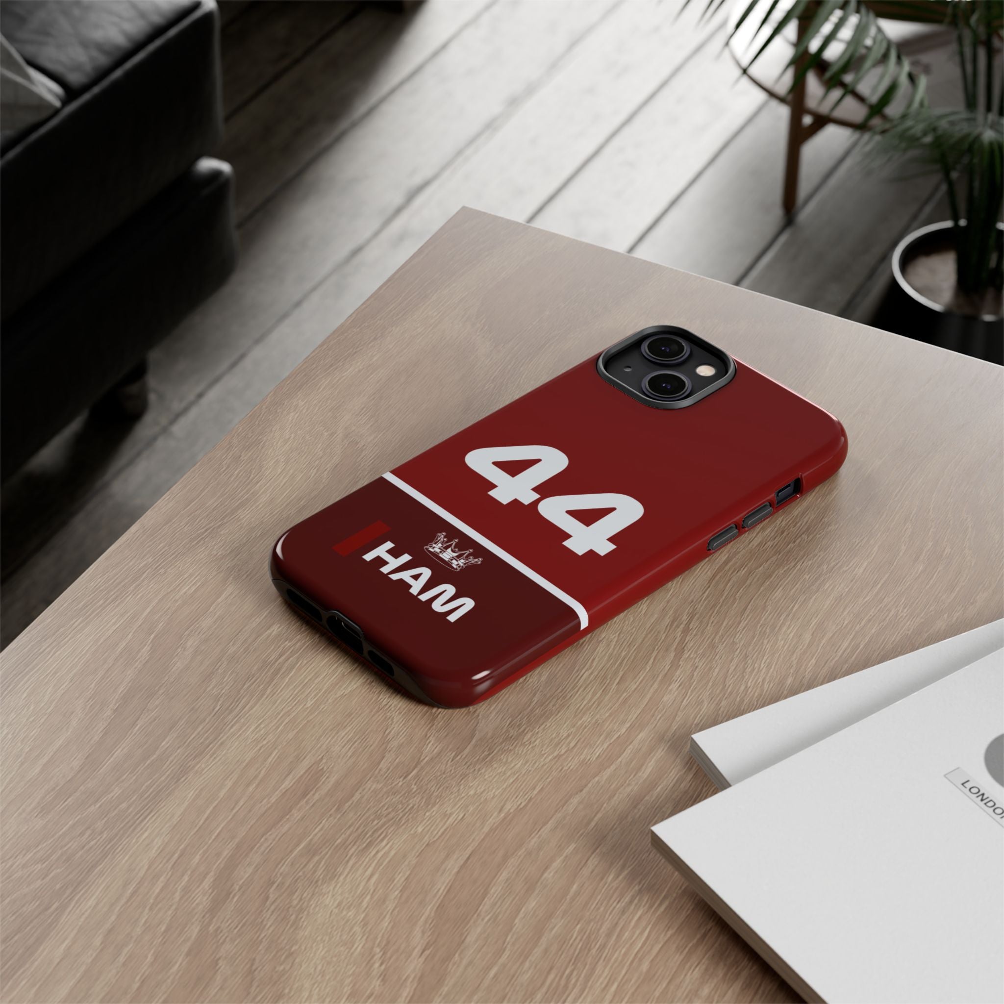 The Silver Champion Tough Phone Case | Rosso Formula Racing Armor for iPhone, Samsung & Pixel Cover