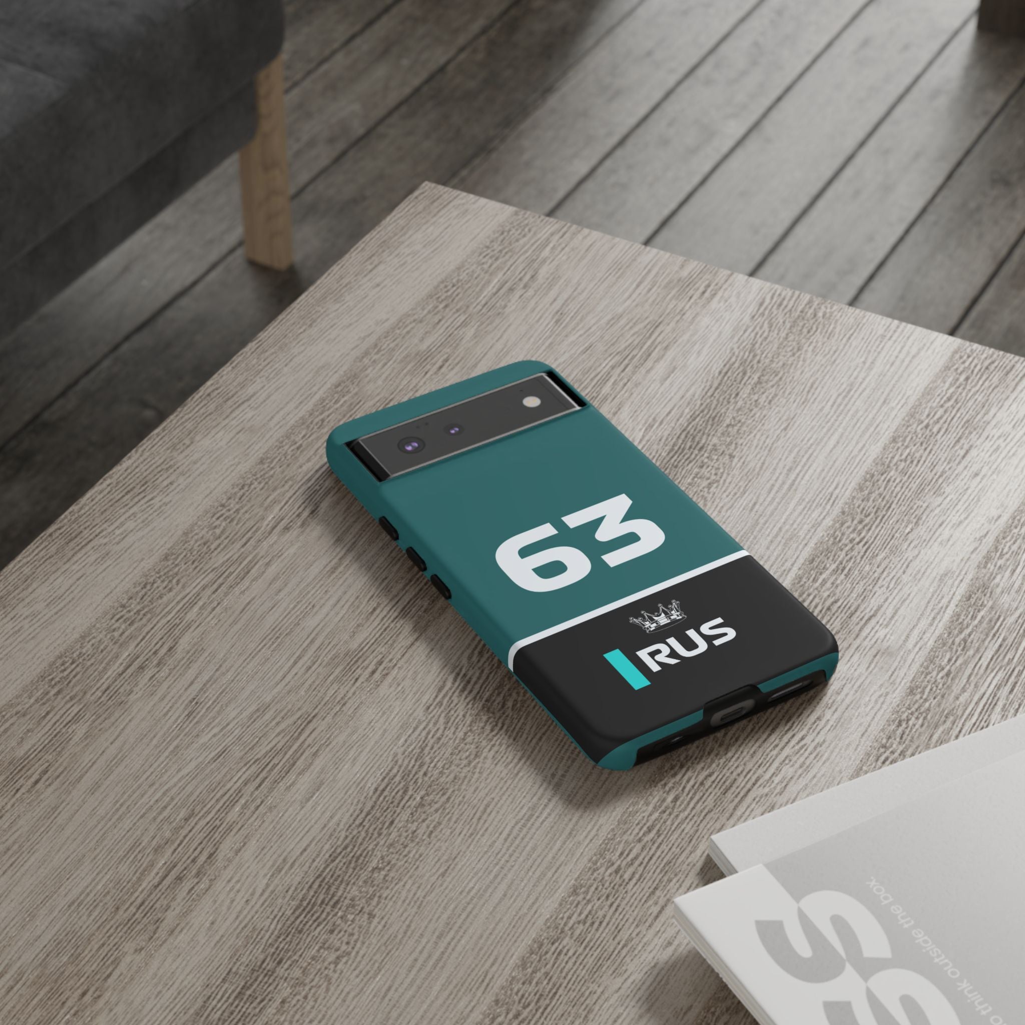 Tyre Whisperer Tough Phone Case | Silver Arrow Formula Racing Armor for iPhone, Samsung & Pixel