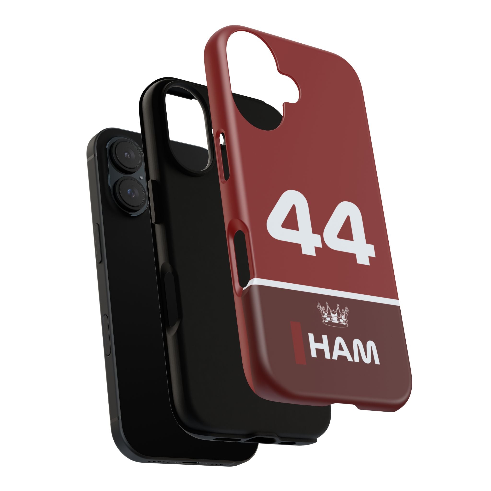 The Silver Champion Tough Phone Case | Rosso Formula Racing Armor for iPhone, Samsung & Pixel Cover