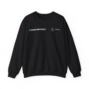 Silver Arrow racing-inspired crewneck sweatshirt with a motorsport aesthetic, custom initials, and heavyweight comfort. Perfect for Grand Prix fans and speed enthusiasts.