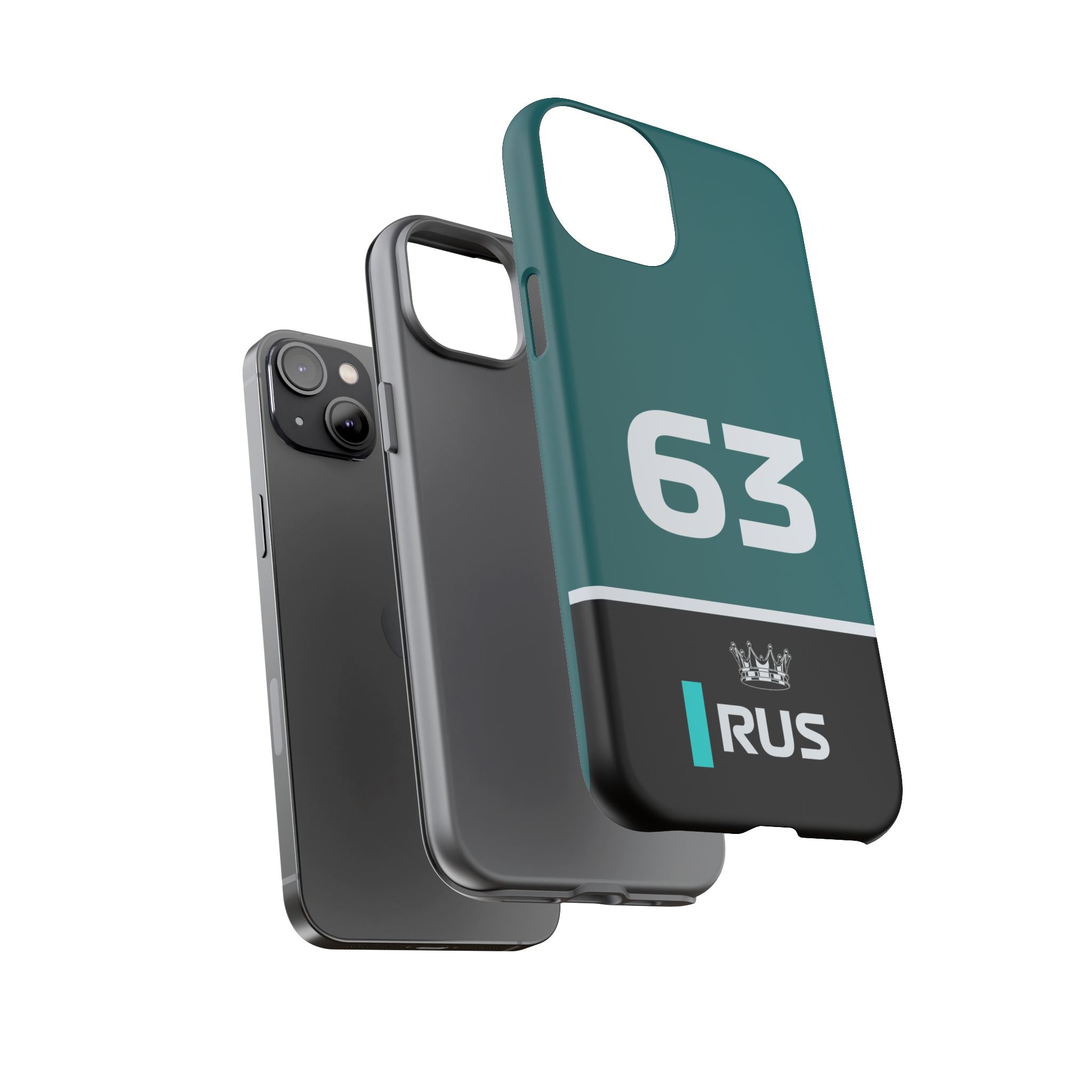 Tyre Whisperer Tough Phone Case | Silver Arrow Formula Racing Armor for iPhone, Samsung & Pixel
