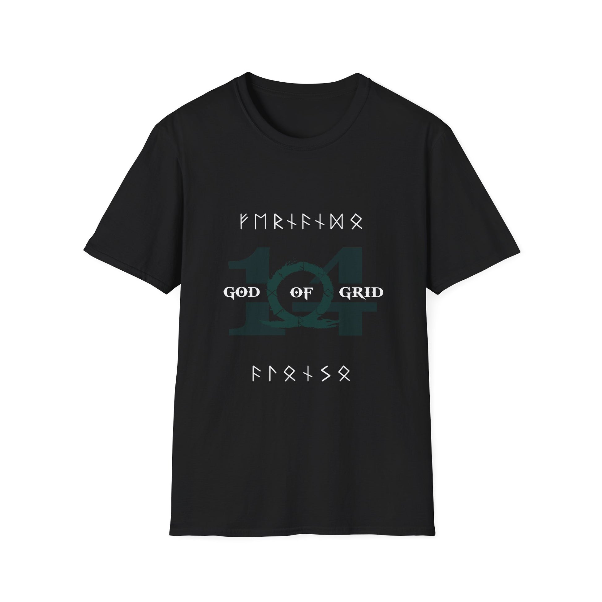 Green and black racing-inspired unisex softstyle tee with a bold Grand Prix aesthetic. Ideal for motorsport fans.
