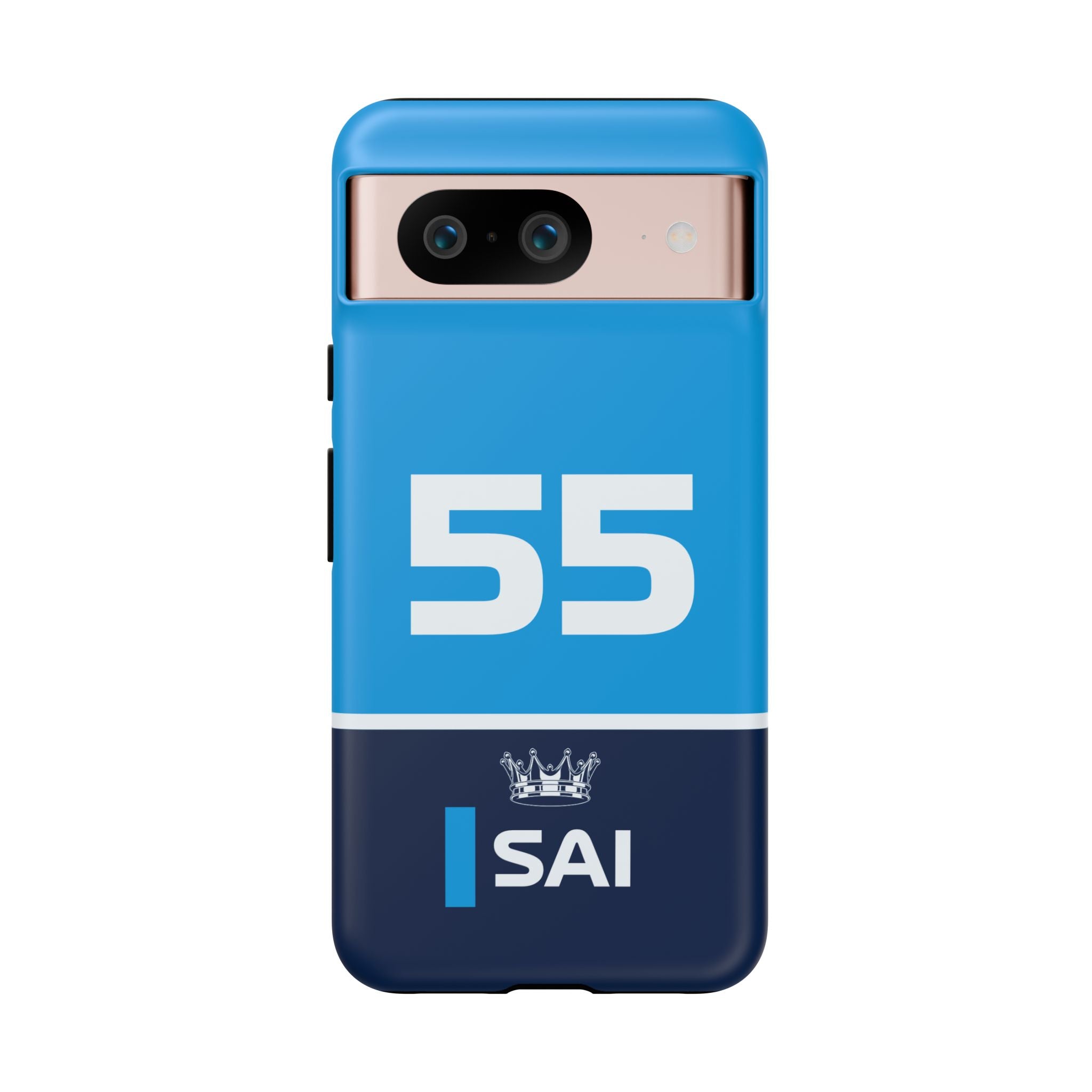 Smooth Spaniard Speed Tough Phone Case | Azure Formula Racing Armor for iPhone, Samsung & Pixel