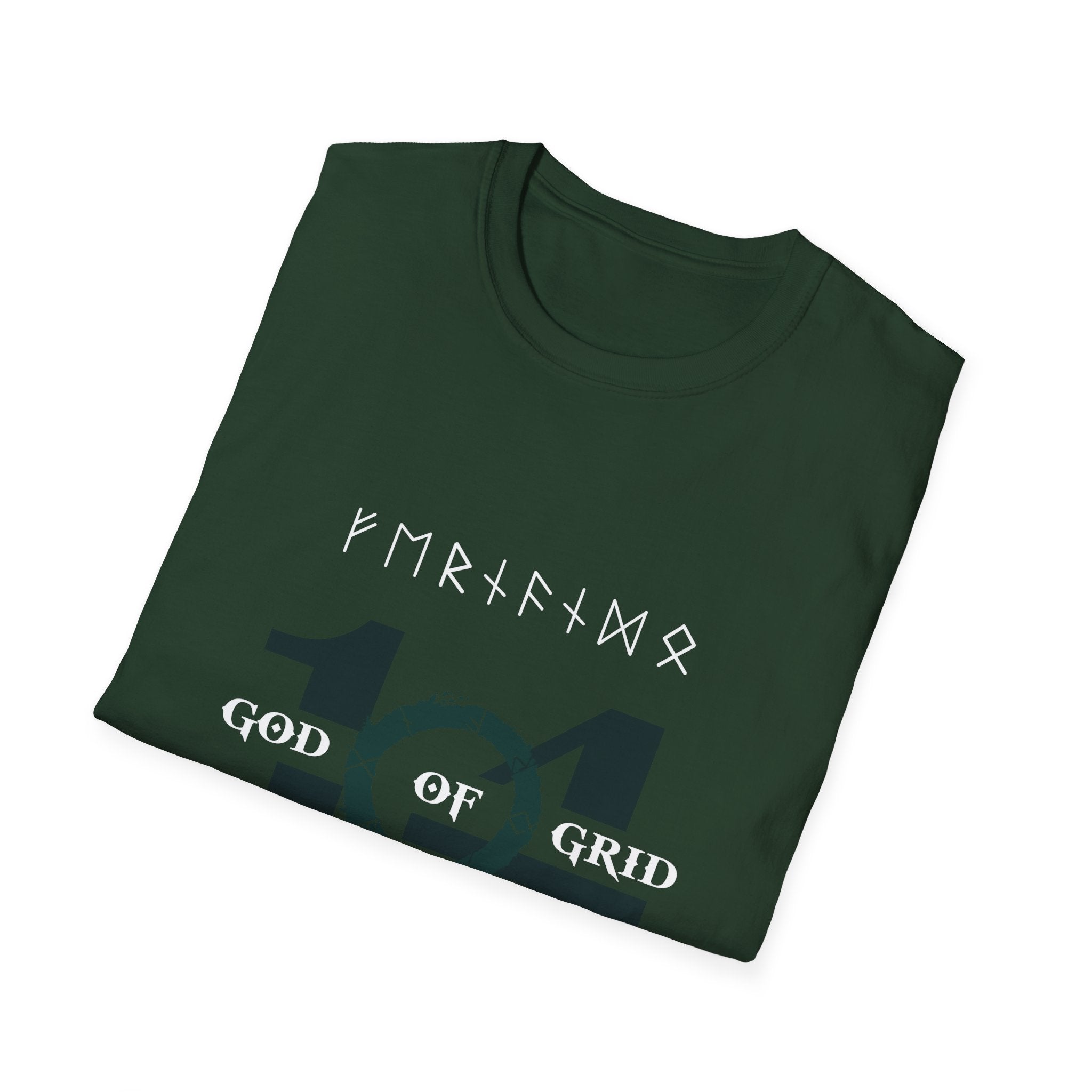 Green and black racing-inspired unisex softstyle tee with a bold Grand Prix aesthetic. Ideal for motorsport fans.