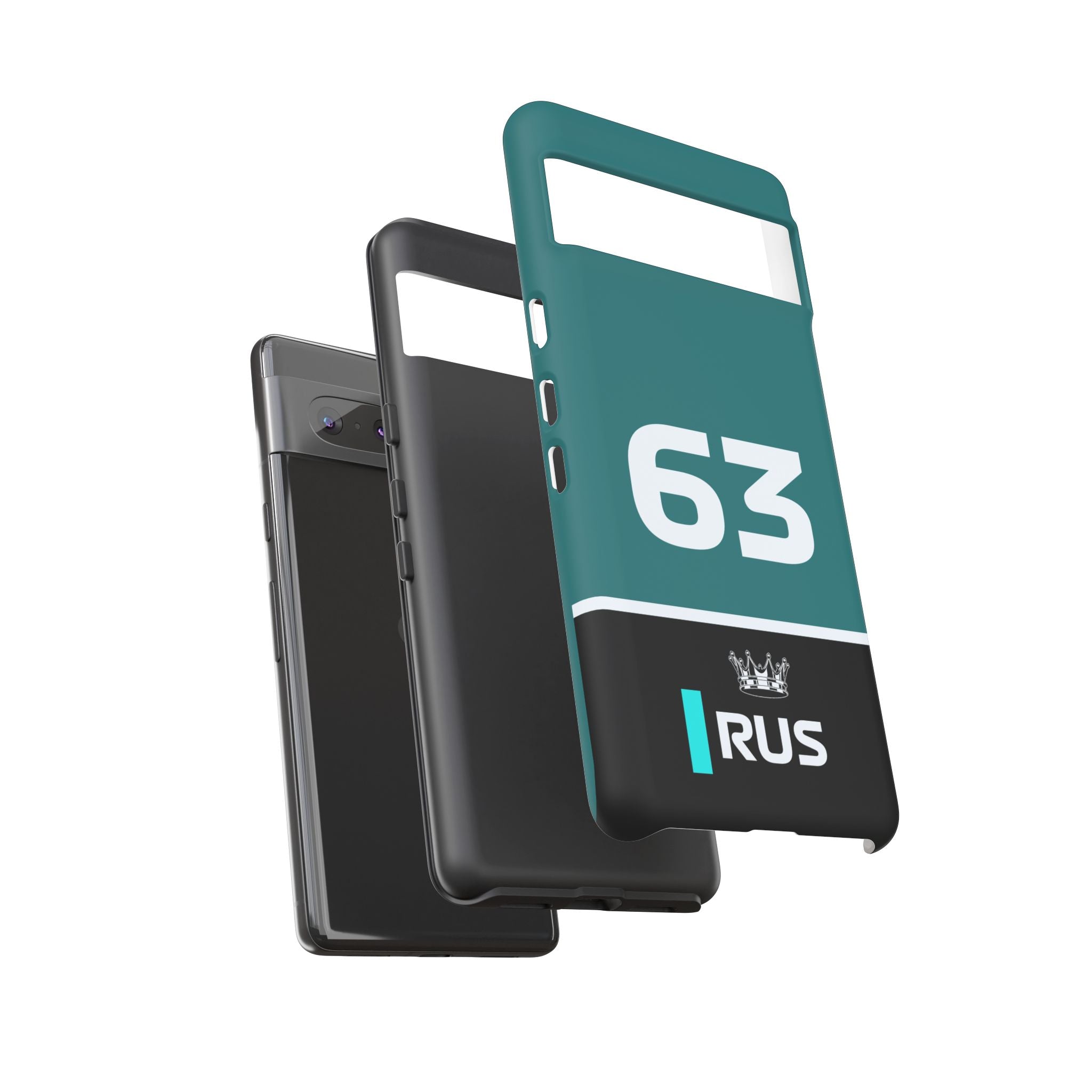 Tyre Whisperer Tough Phone Case | Silver Arrow Formula Racing Armor for iPhone, Samsung & Pixel