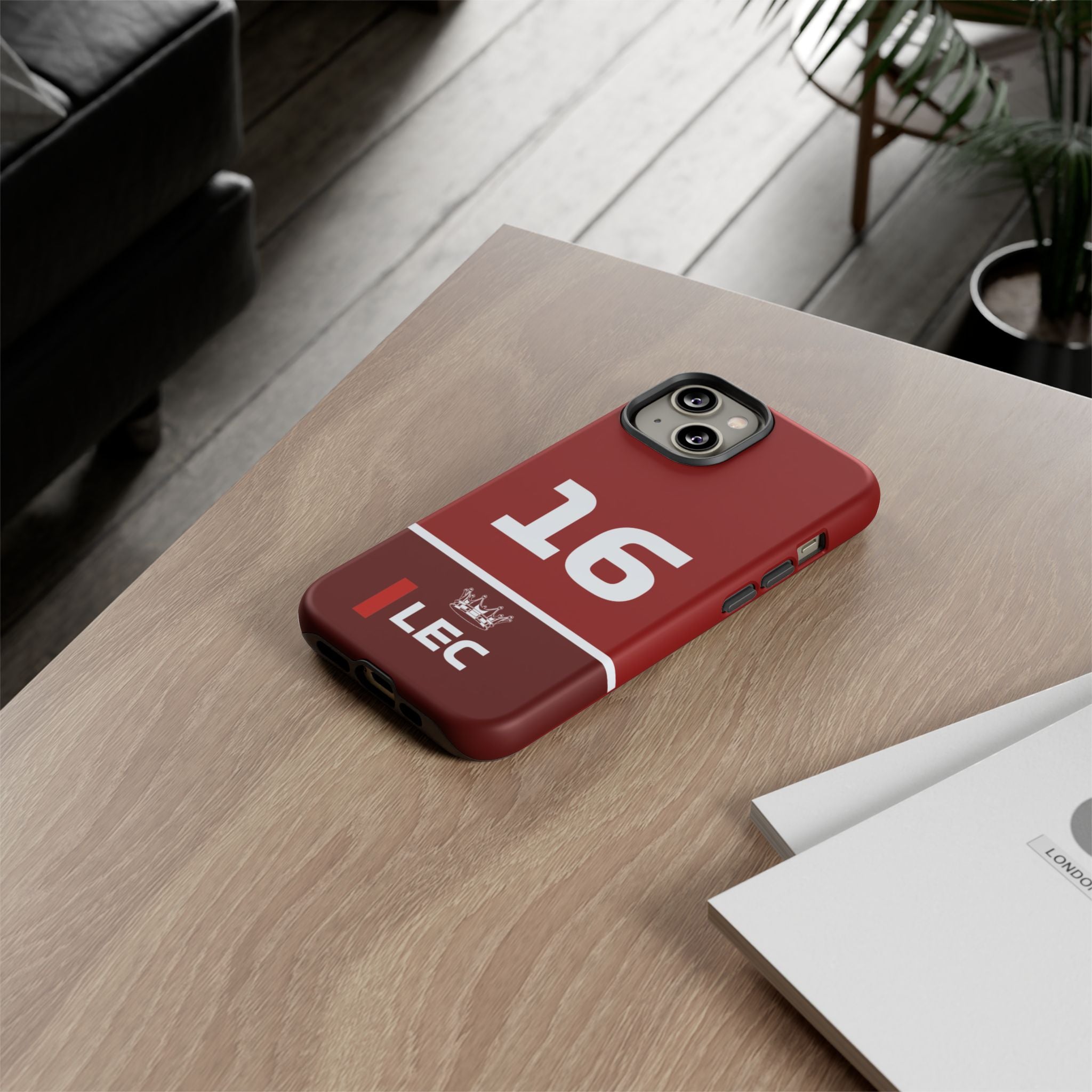 The King of Monaco Tough Phone Case | Rosso Formula Racing Armor for iPhone, Samsung & Pixel Cover