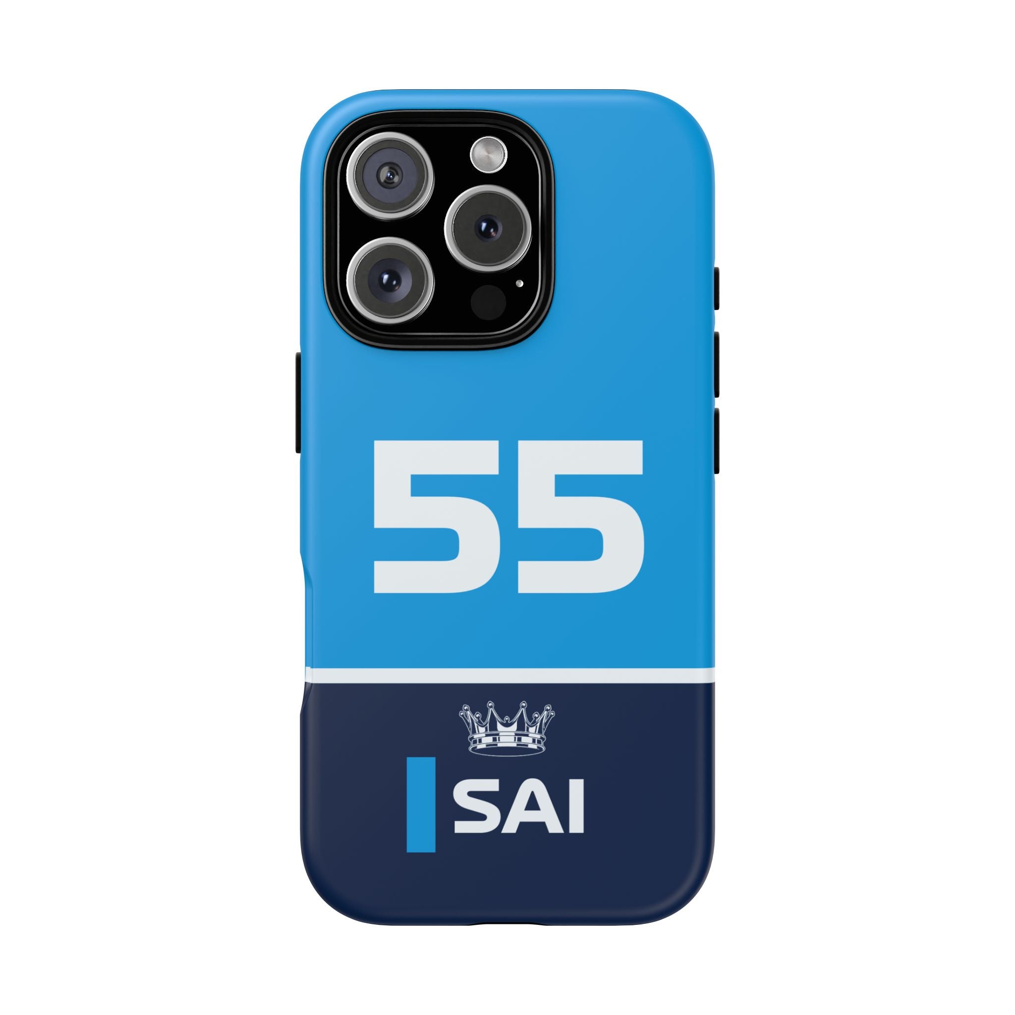 Smooth Spaniard Speed Tough Phone Case | Azure Formula Racing Armor for iPhone, Samsung & Pixel