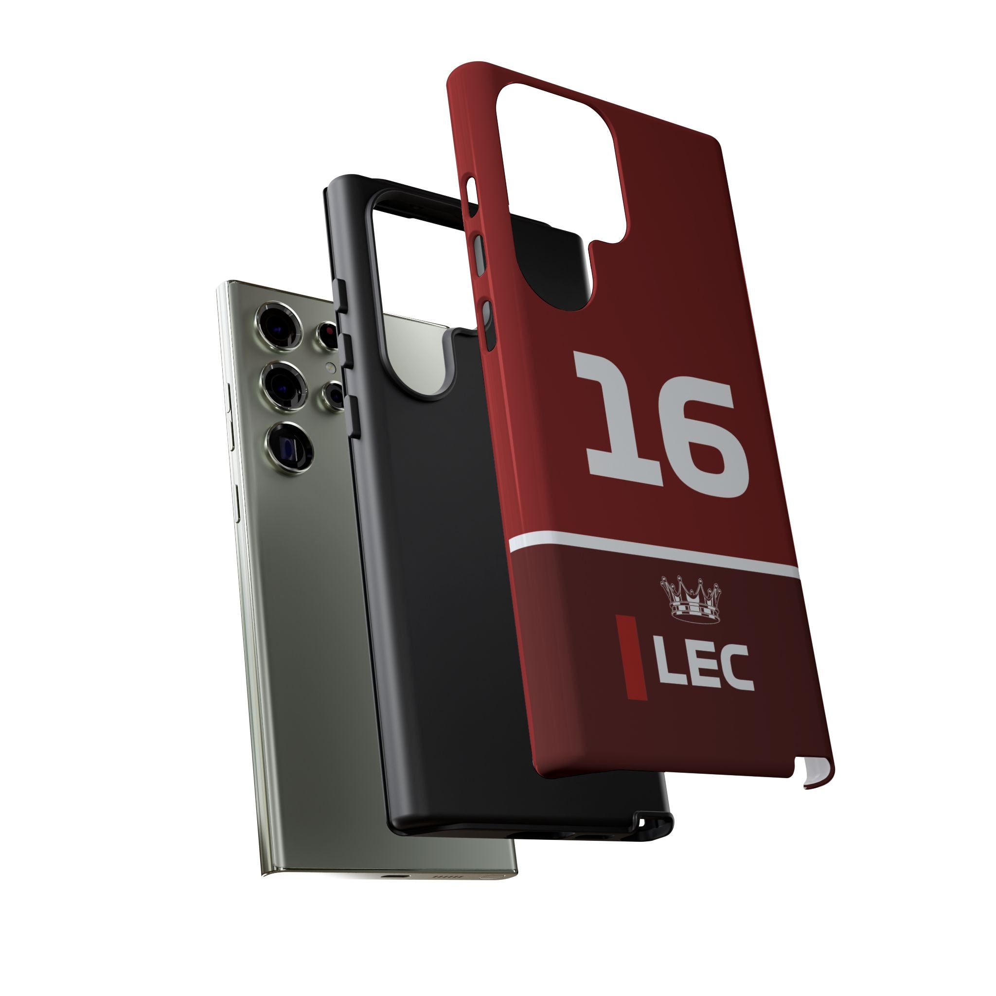 The King of Monaco Tough Phone Case | Rosso Formula Racing Armor for iPhone, Samsung & Pixel Cover