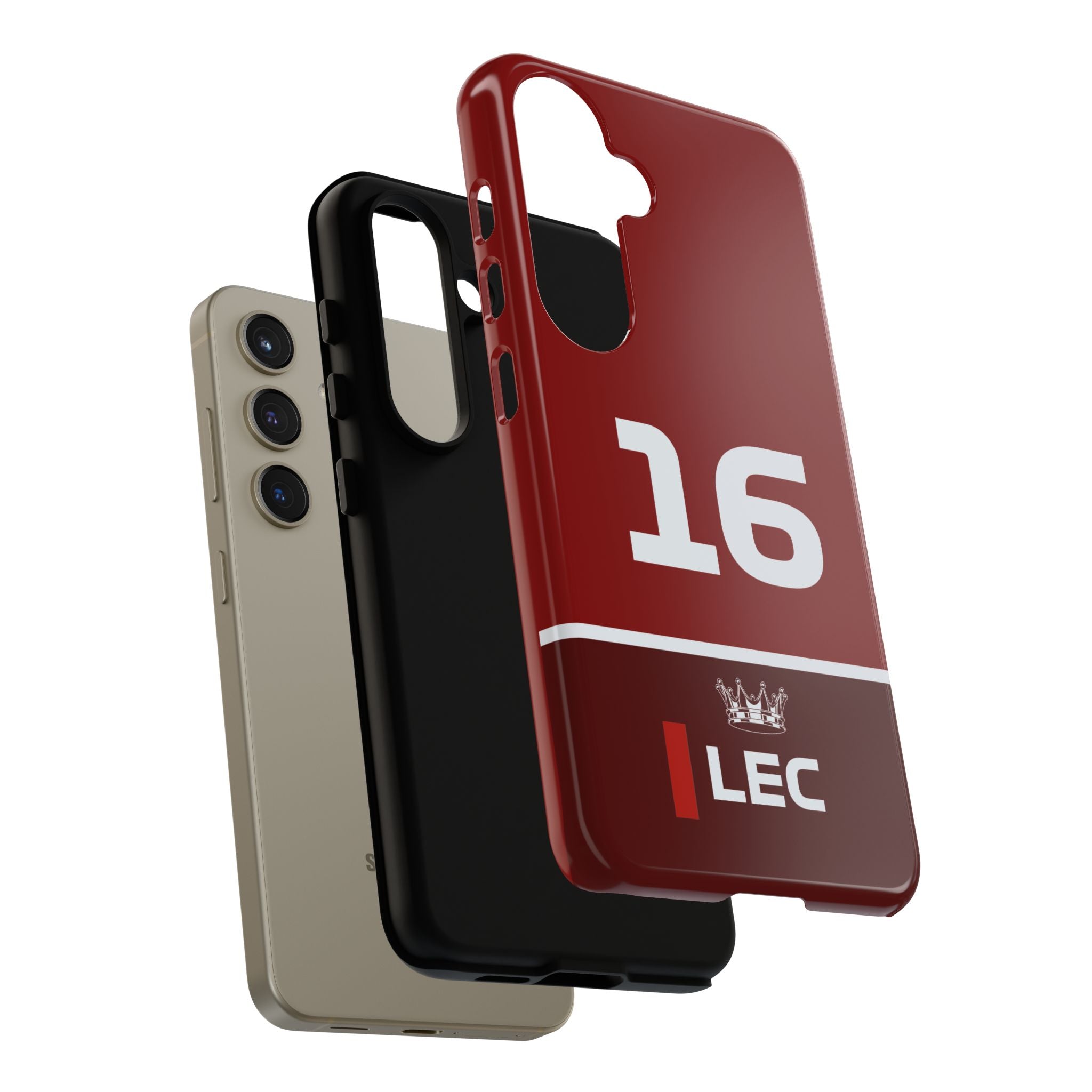 The King of Monaco Tough Phone Case | Rosso Formula Racing Armor for iPhone, Samsung & Pixel Cover