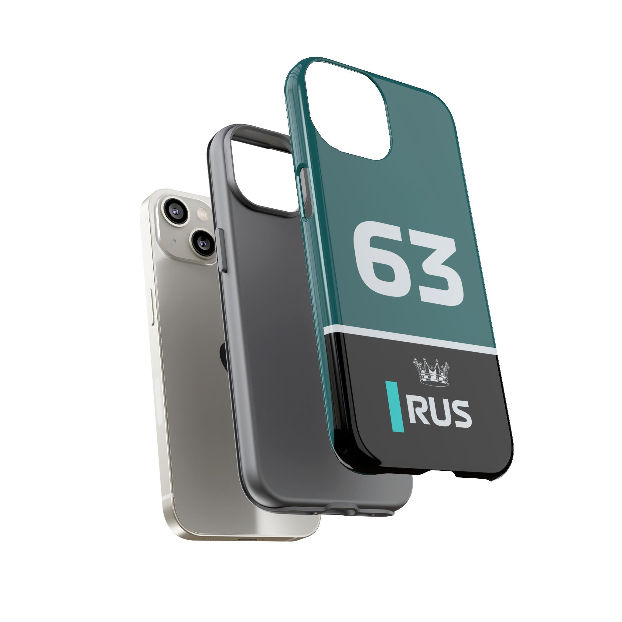 Tyre Whisperer Tough Phone Case | Silver Arrow Formula Racing Armor for iPhone, Samsung & Pixel