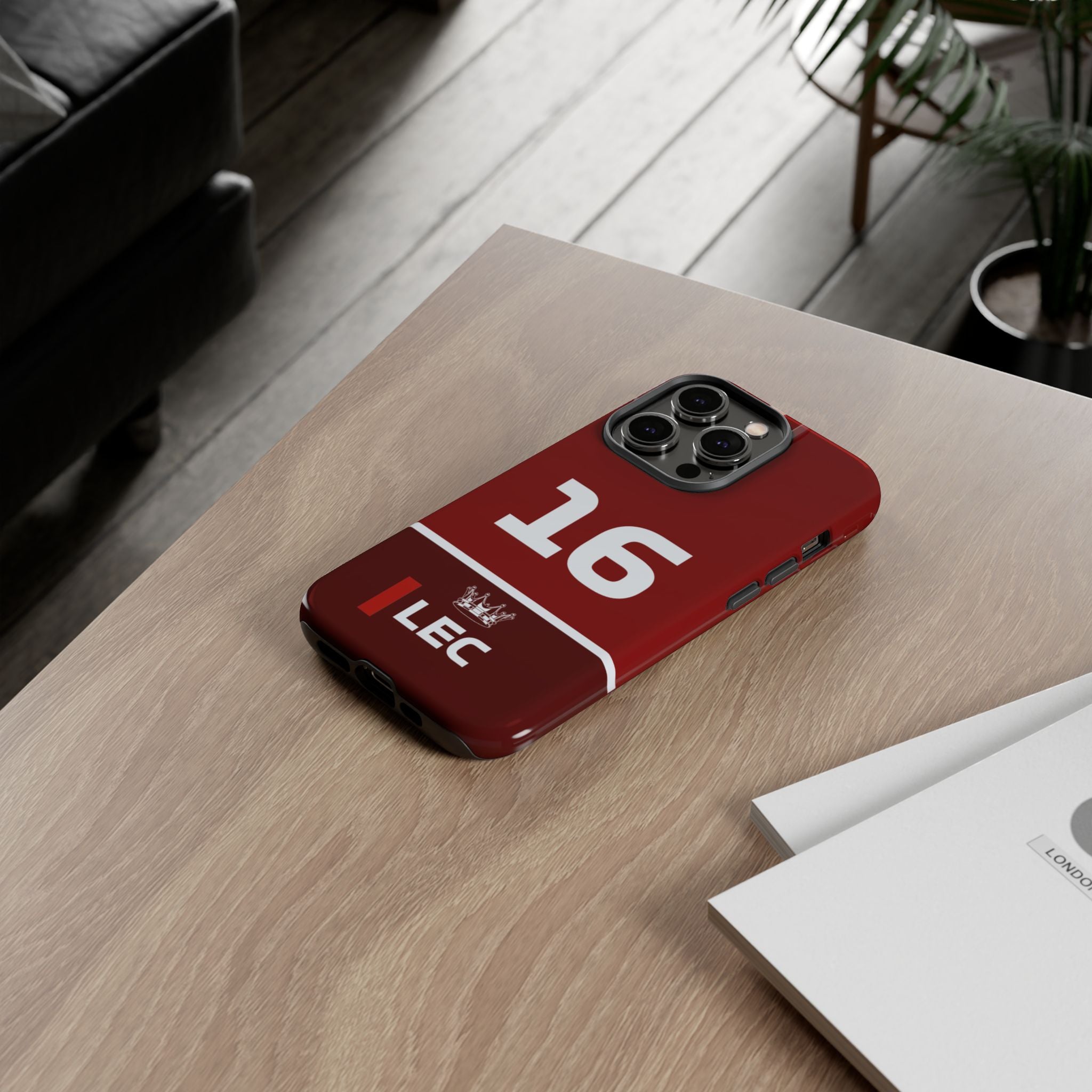 The King of Monaco Tough Phone Case | Rosso Formula Racing Armor for iPhone, Samsung & Pixel Cover