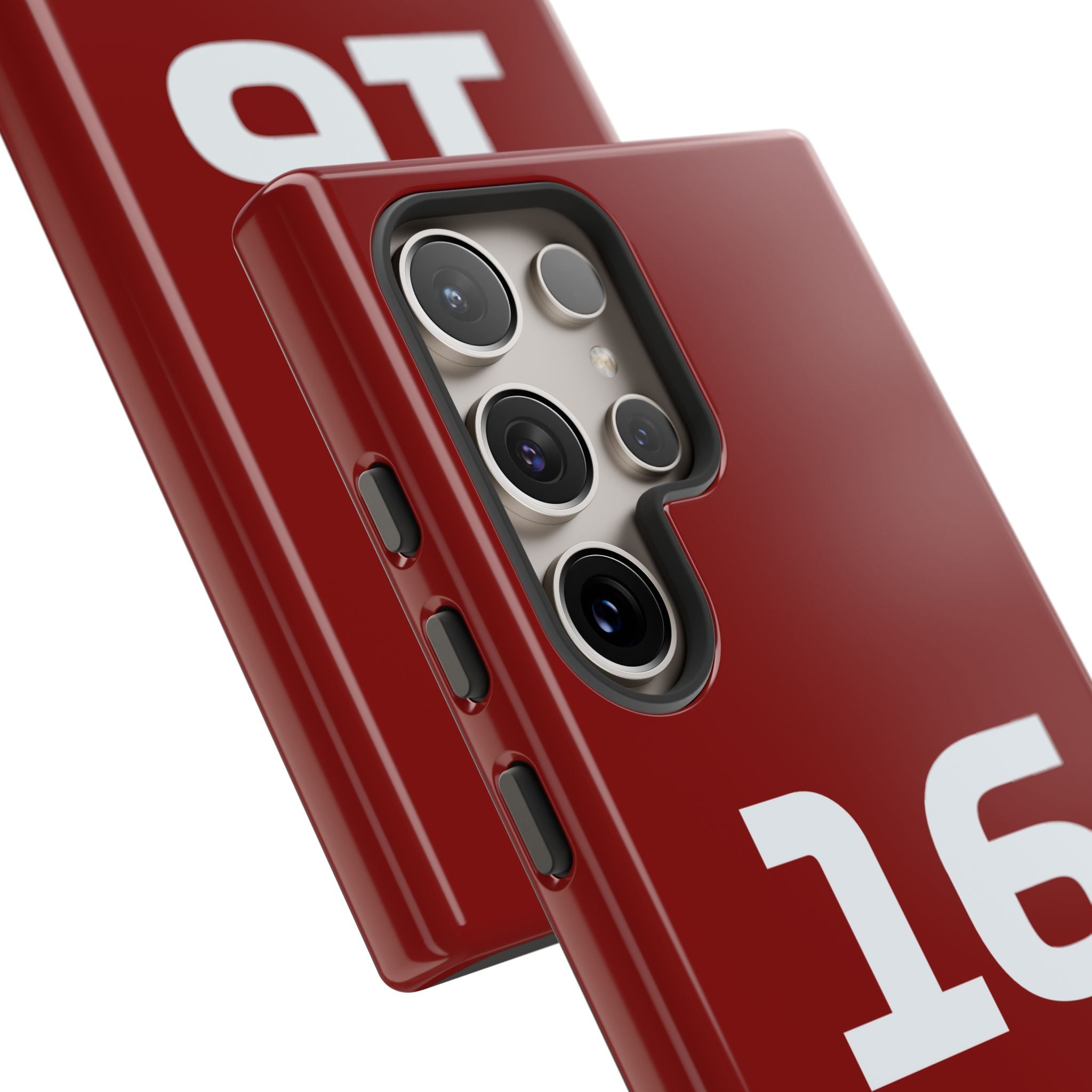 The King of Monaco Tough Phone Case | Rosso Formula Racing Armor for iPhone, Samsung & Pixel Cover