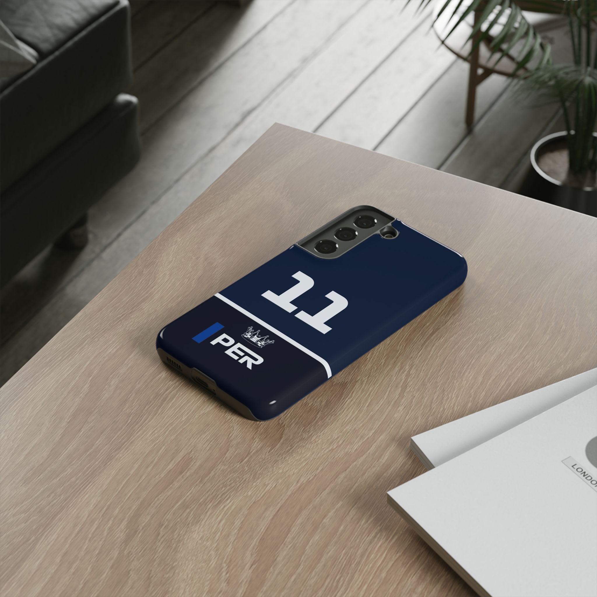 Mexican Minister of Defence Tough Phone Case | Red Thunder Formula Racing Armor for iPhone, Samsung & Pixel Cover