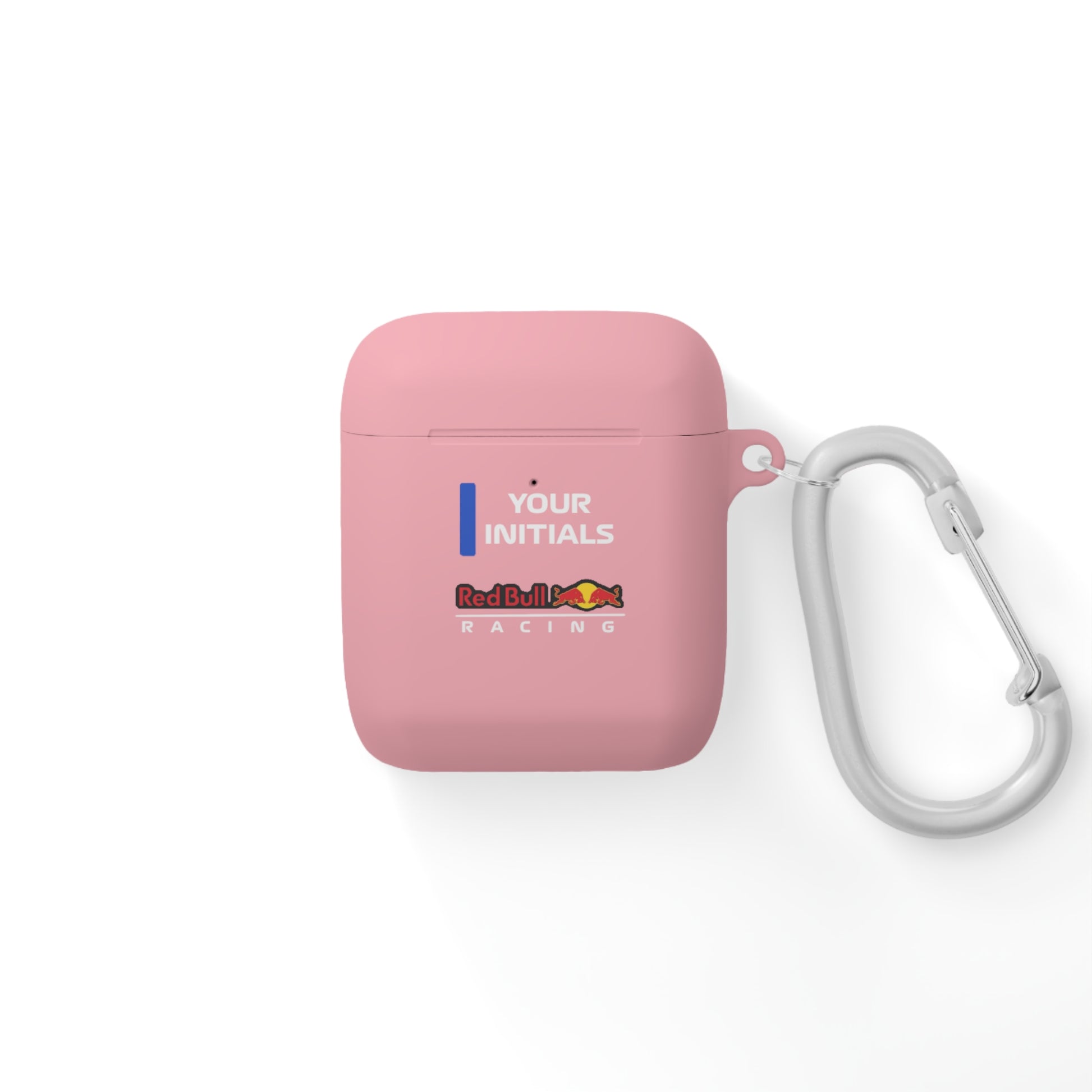 Champion-inspired racing AirPods case with shockproof protection, customizable initials, and a Grand Prix aesthetic. Perfect for motorsport enthusiasts and speed lovers.