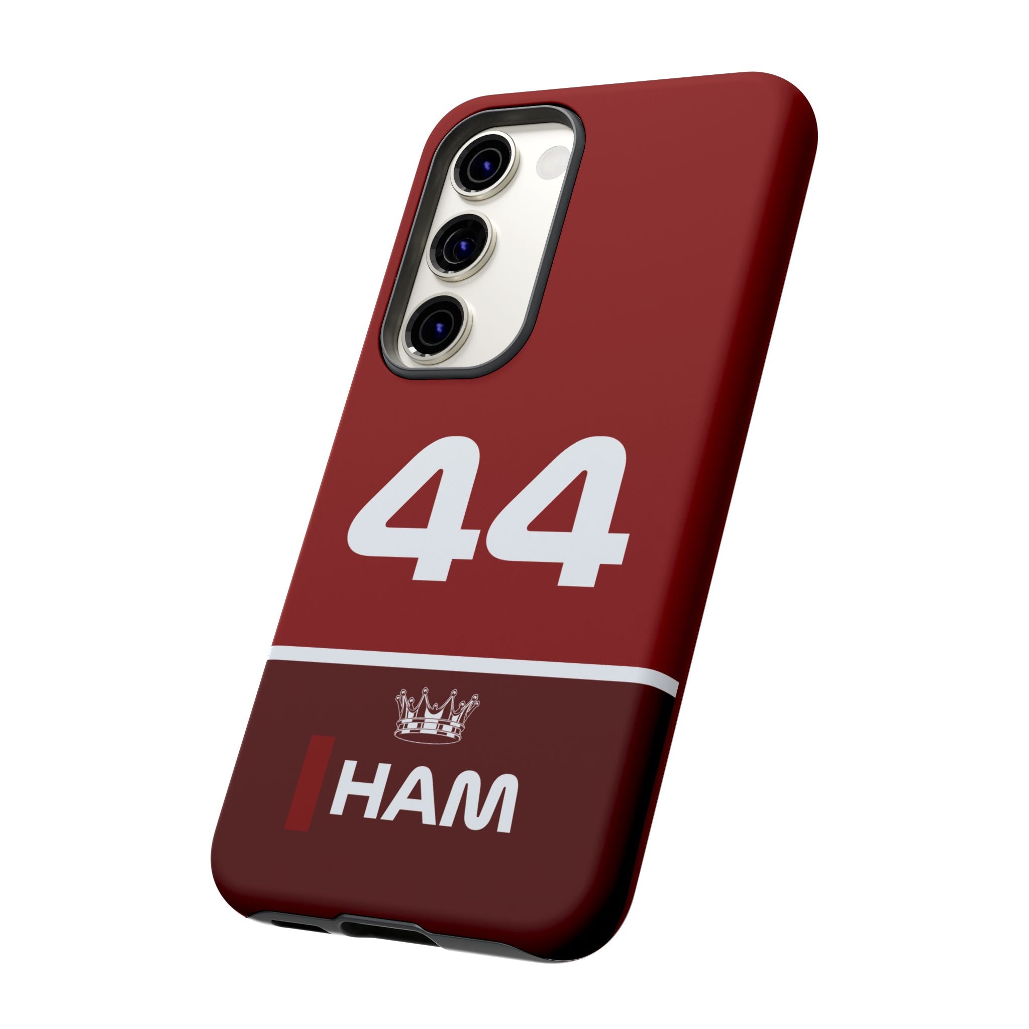 The Silver Champion Tough Phone Case | Rosso Formula Racing Armor for iPhone, Samsung & Pixel Cover