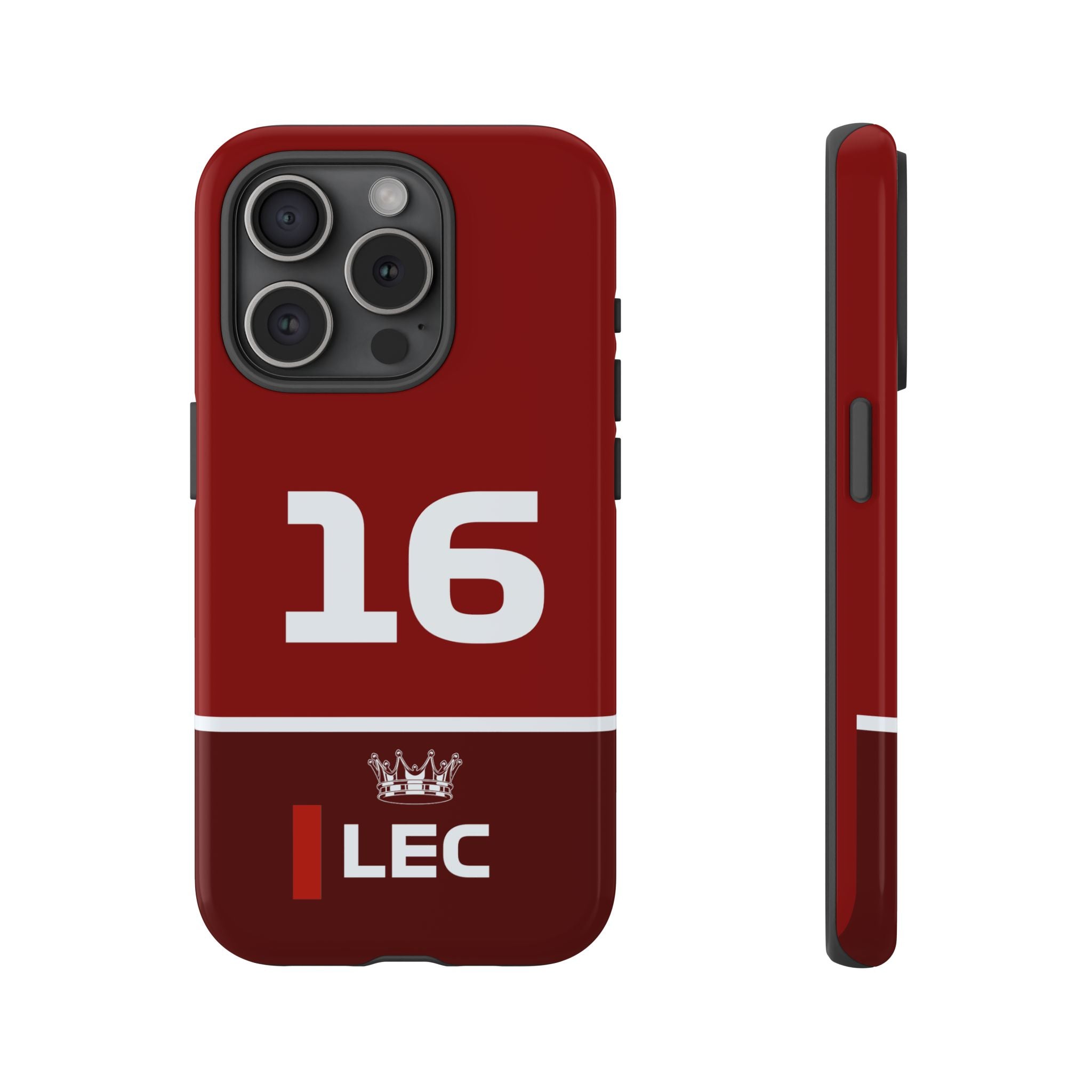 The King of Monaco Tough Phone Case | Rosso Formula Racing Armor for iPhone, Samsung & Pixel Cover