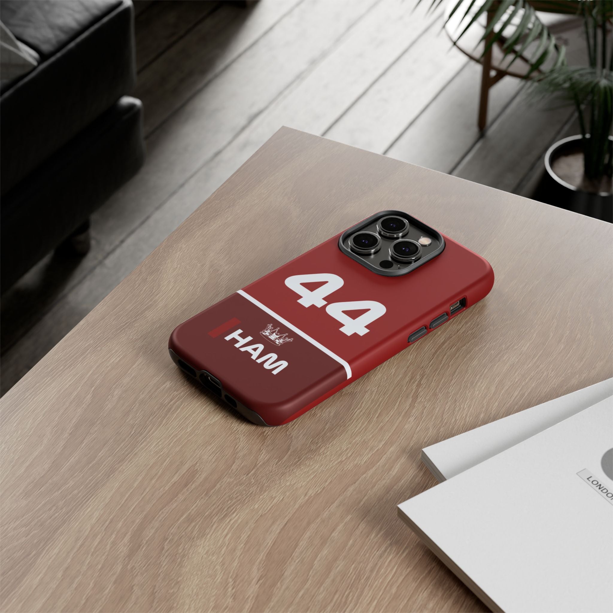 The Silver Champion Tough Phone Case | Rosso Formula Racing Armor for iPhone, Samsung & Pixel Cover
