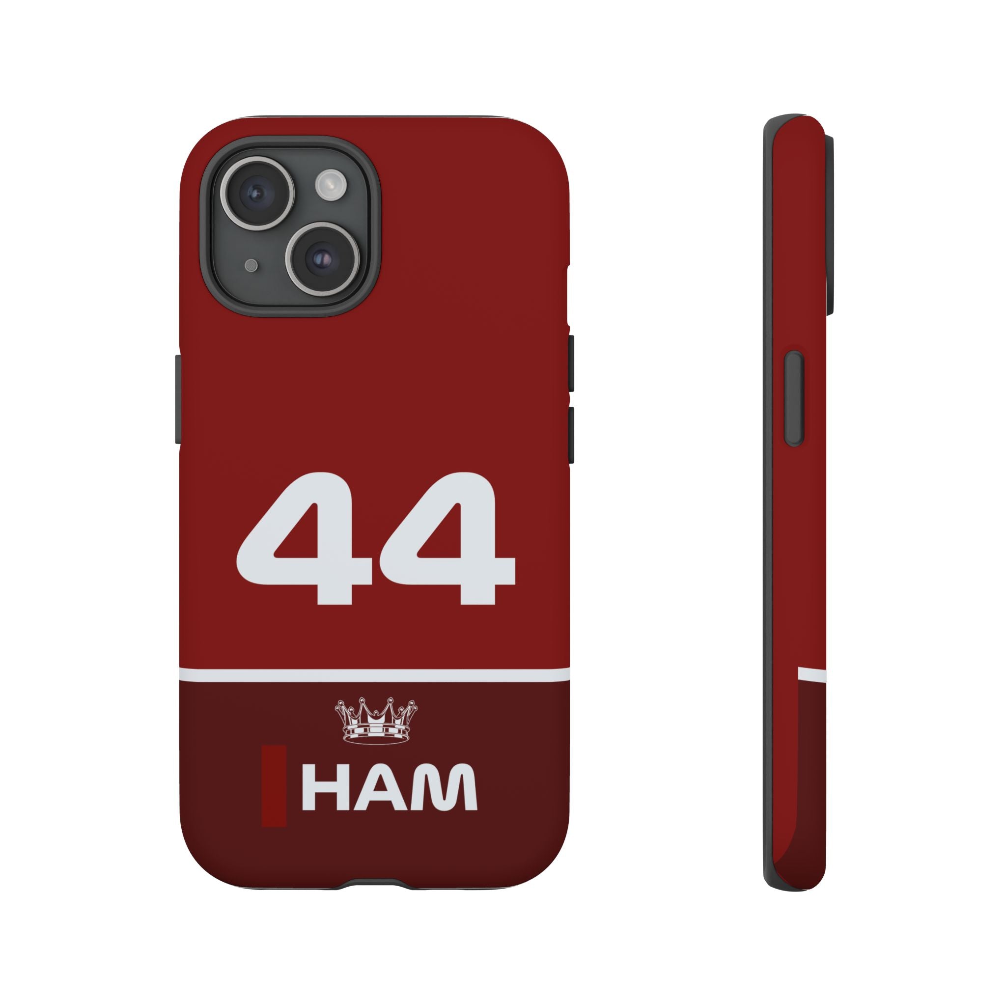 The Silver Champion Tough Phone Case | Rosso Formula Racing Armor for iPhone, Samsung & Pixel Cover