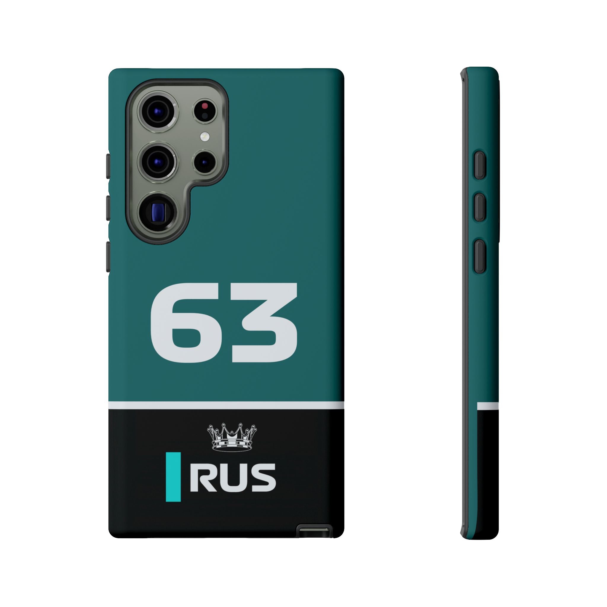 Tyre Whisperer Tough Phone Case | Silver Arrow Formula Racing Armor for iPhone, Samsung & Pixel