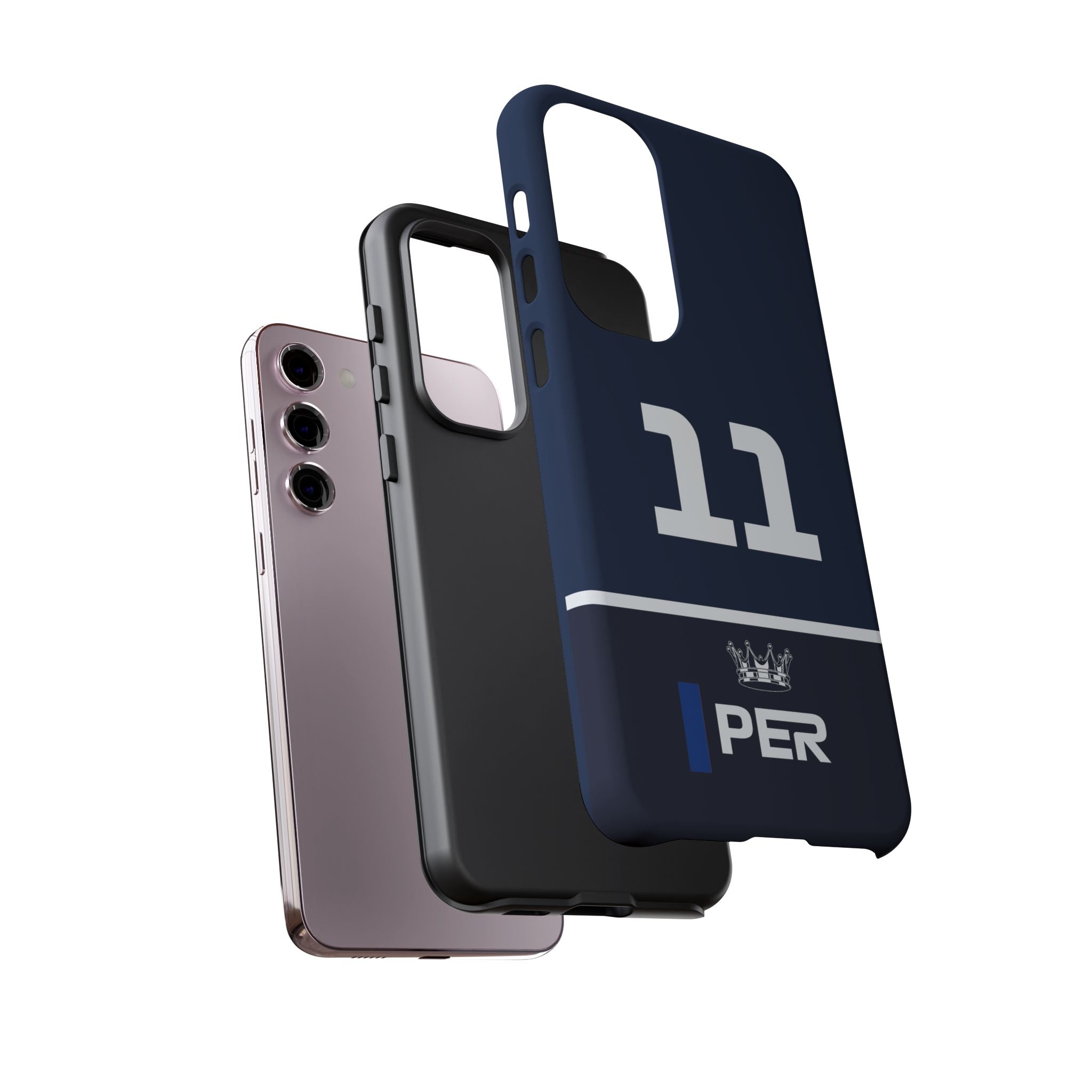 Mexican Minister of Defence Tough Phone Case | Red Thunder Formula Racing Armor for iPhone, Samsung & Pixel Cover