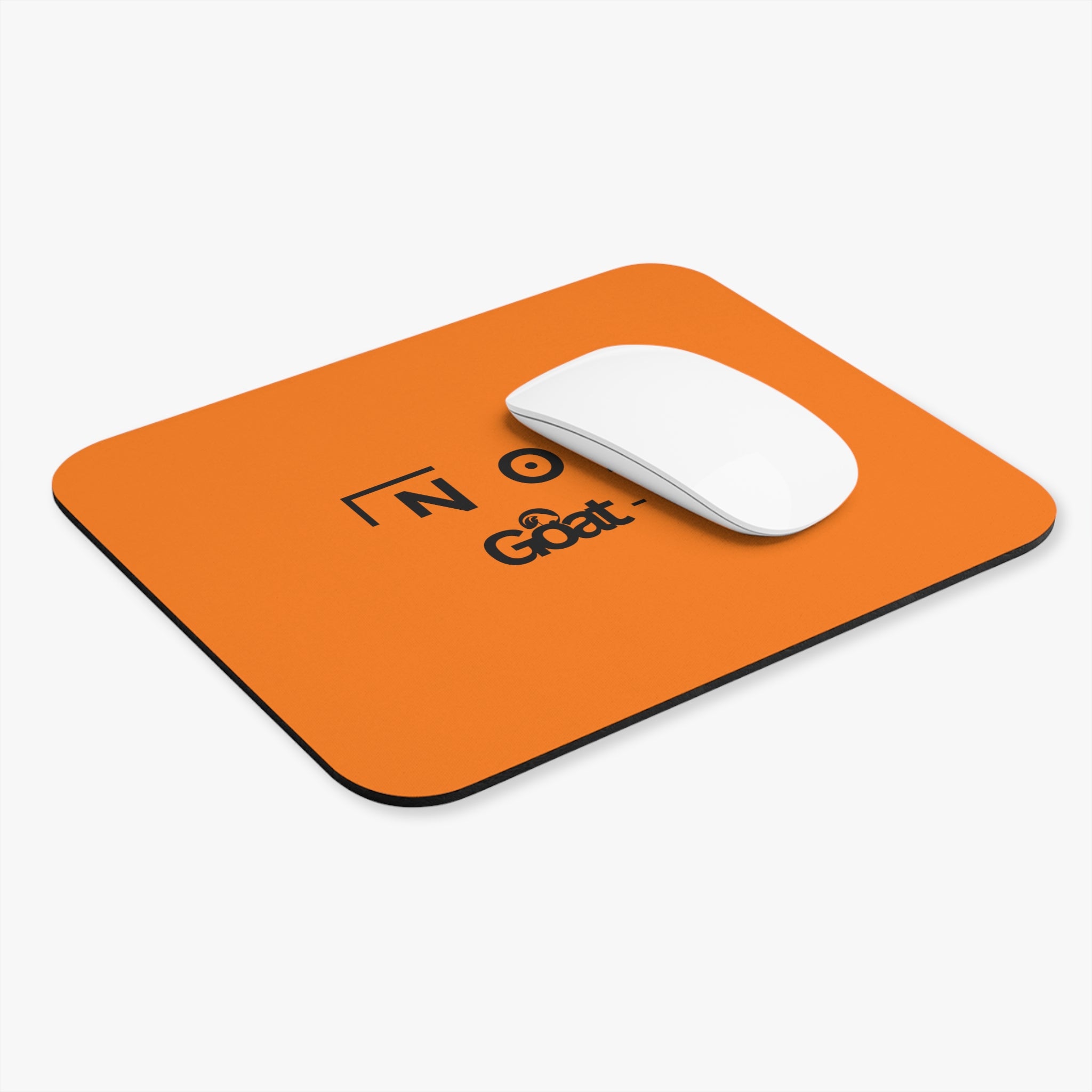 Papaya orange racing-inspired office mouse pad with a motorsport aesthetic, perfect for Grand Prix fans, gamers, and professionals. High-speed performance desk mat for home or office use.