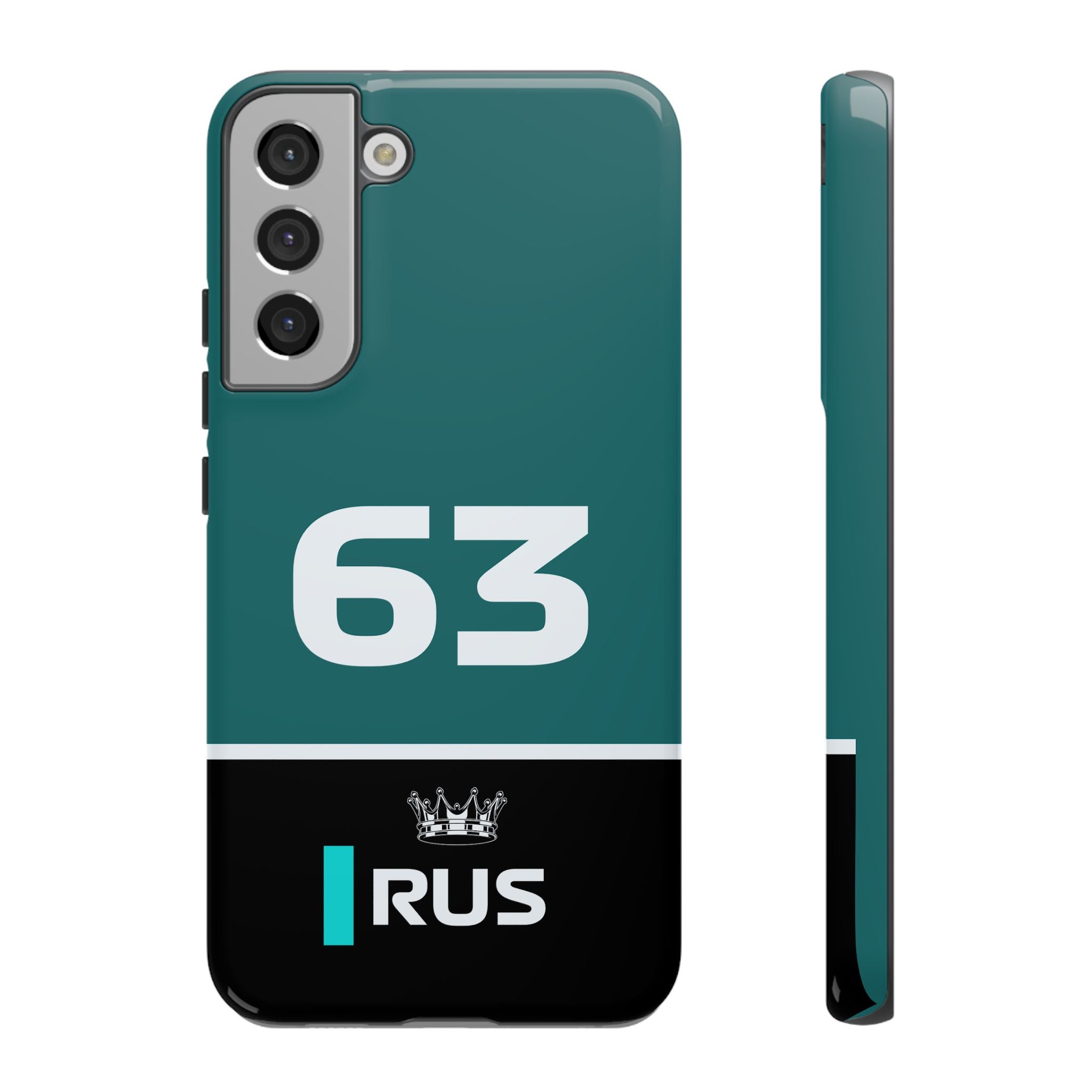 Tyre Whisperer Tough Phone Case | Silver Arrow Formula Racing Armor for iPhone, Samsung & Pixel