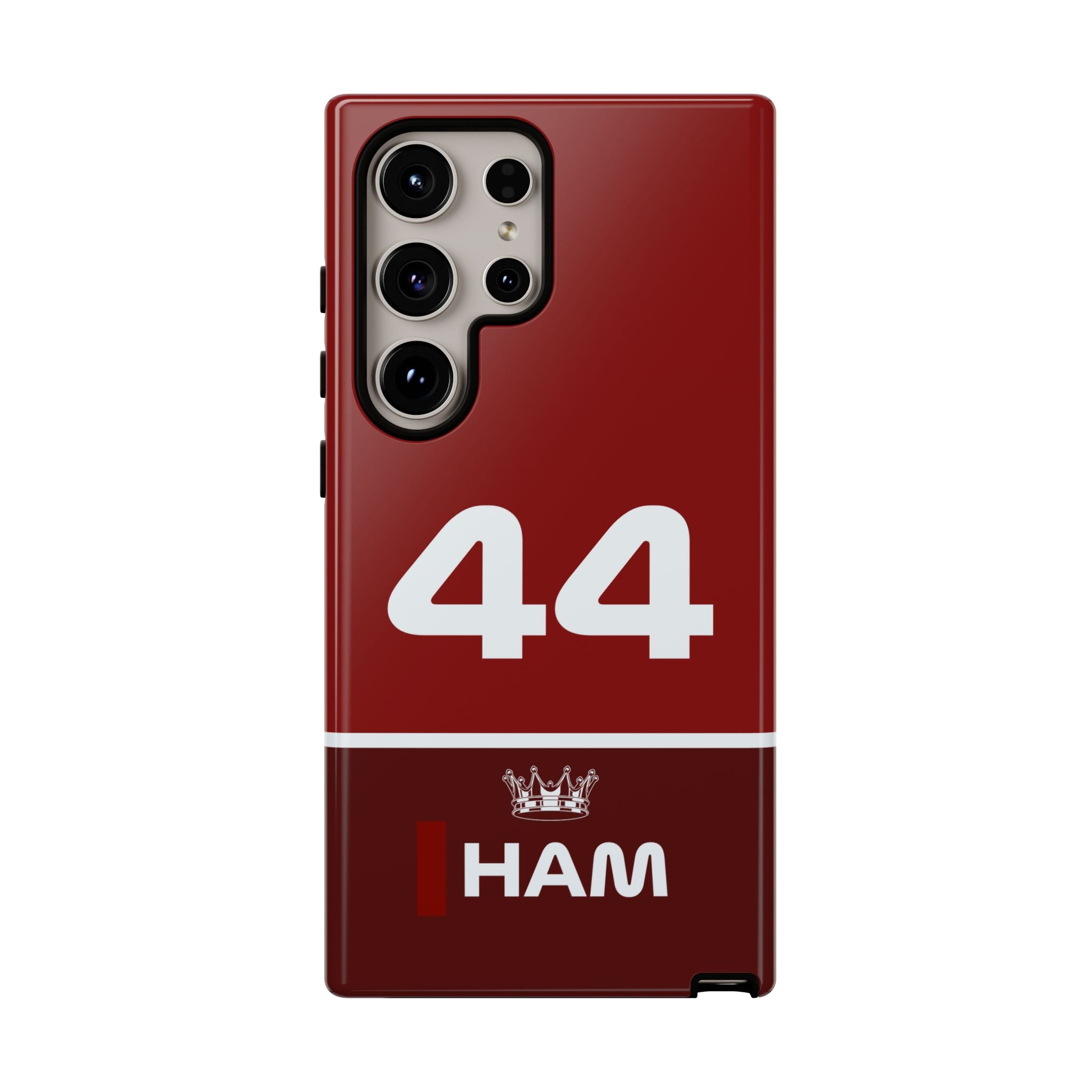 The Silver Champion Tough Phone Case | Rosso Formula Racing Armor for iPhone, Samsung & Pixel Cover