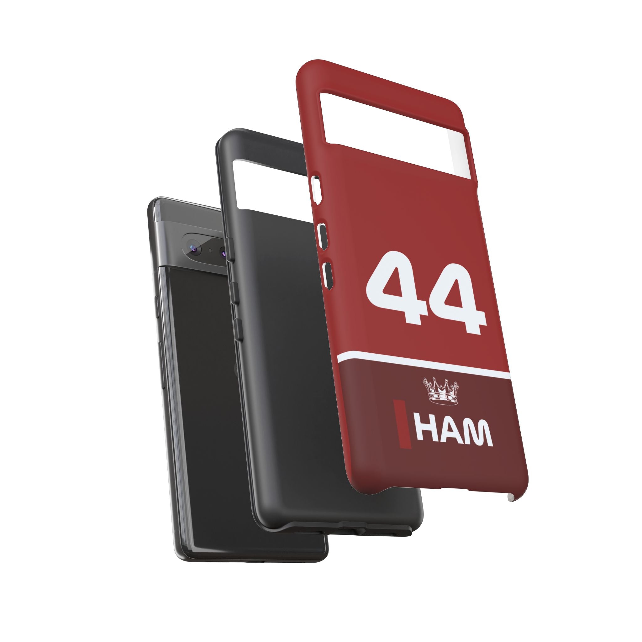 The Silver Champion Tough Phone Case | Rosso Formula Racing Armor for iPhone, Samsung & Pixel Cover