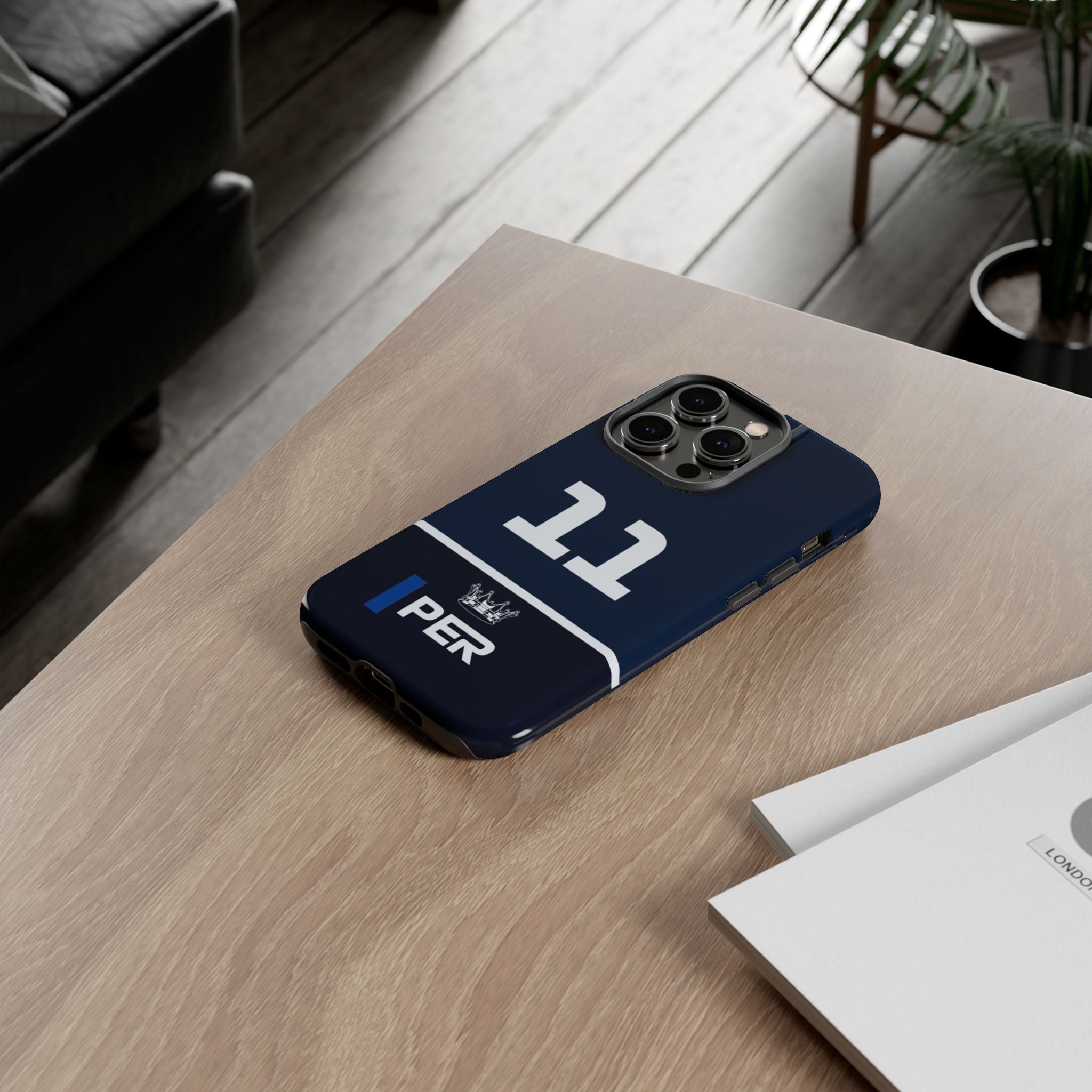 Mexican Minister of Defence Tough Phone Case | Red Thunder Formula Racing Armor for iPhone, Samsung & Pixel Cover