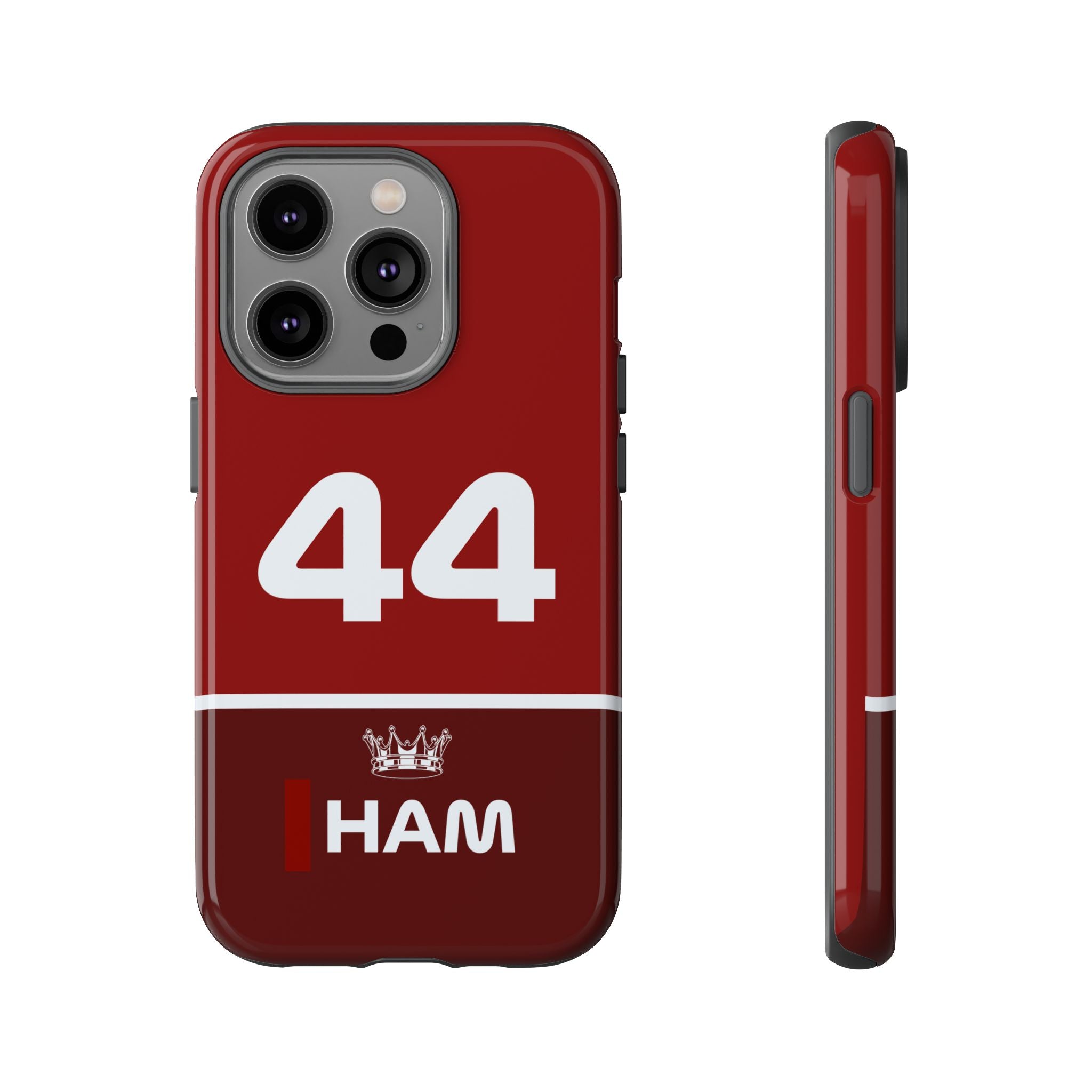 The Silver Champion Tough Phone Case | Rosso Formula Racing Armor for iPhone, Samsung & Pixel Cover