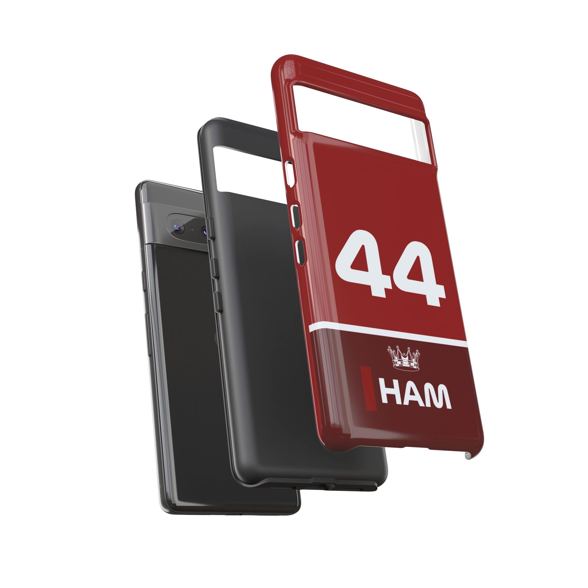The Silver Champion Tough Phone Case | Rosso Formula Racing Armor for iPhone, Samsung & Pixel Cover