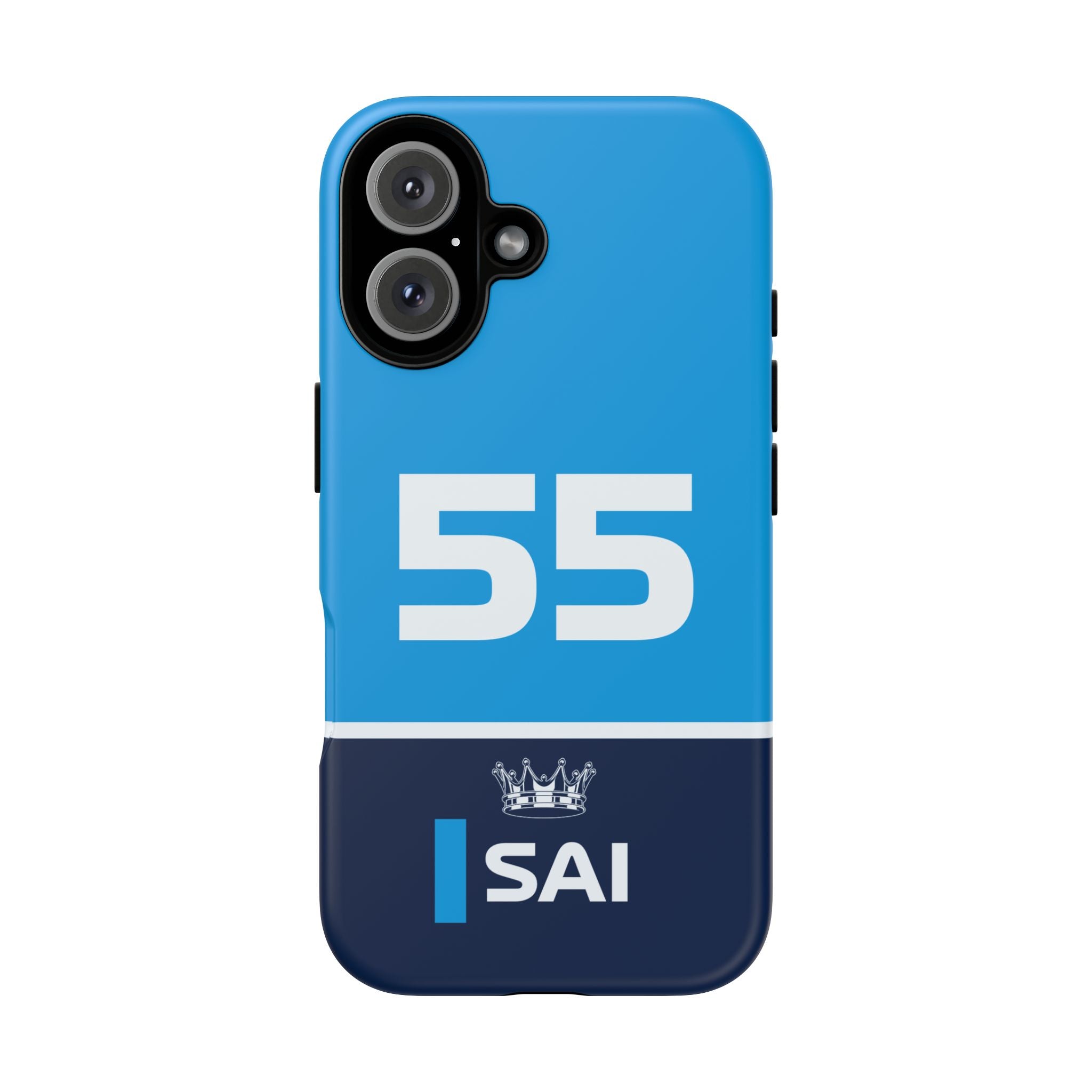 Smooth Spaniard Speed Tough Phone Case | Azure Formula Racing Armor for iPhone, Samsung & Pixel