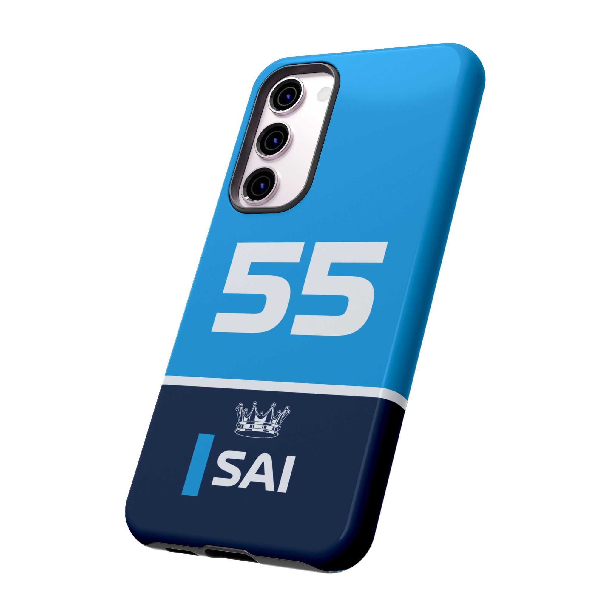 Smooth Spaniard Speed Tough Phone Case | Azure Formula Racing Armor for iPhone, Samsung & Pixel