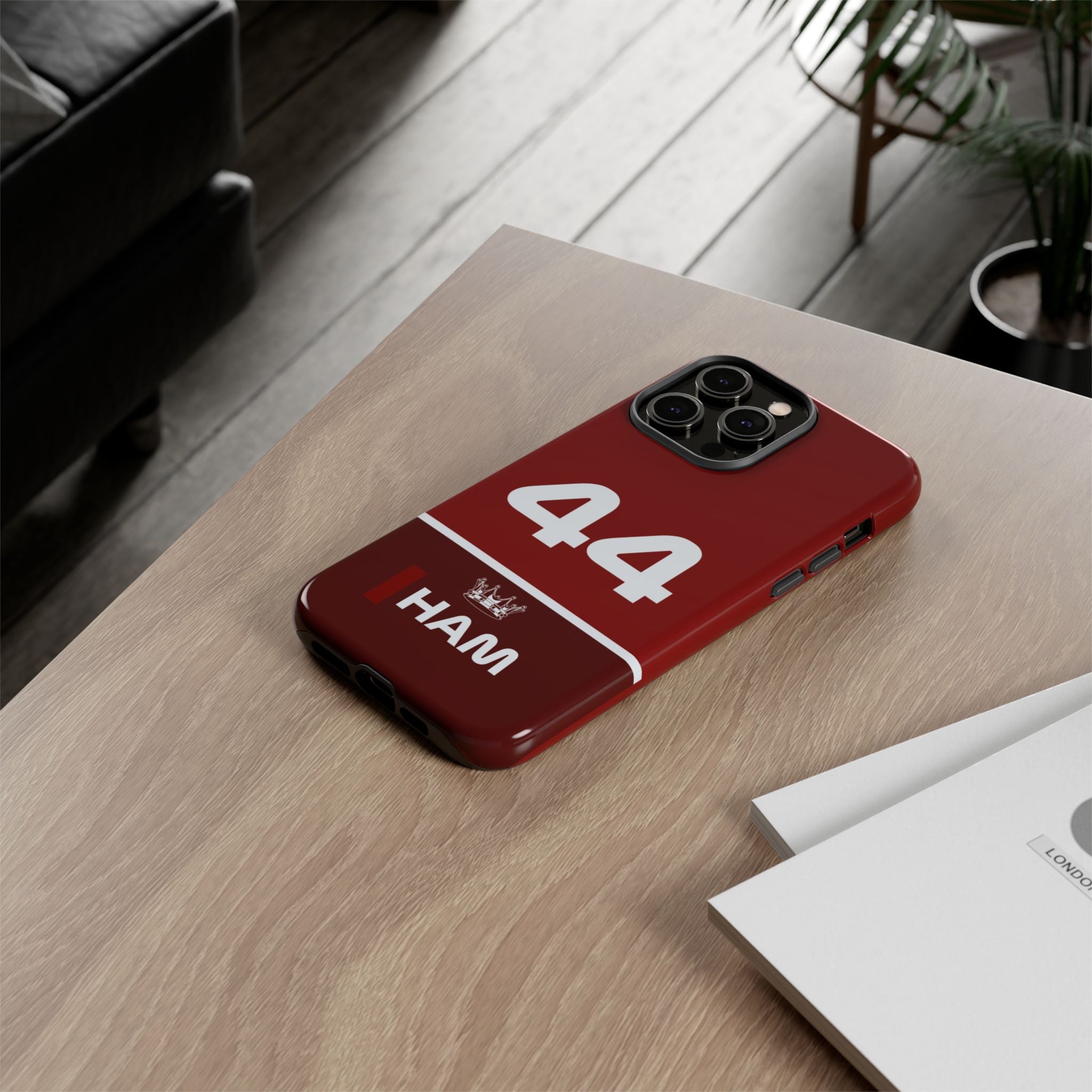 The Silver Champion Tough Phone Case | Rosso Formula Racing Armor for iPhone, Samsung & Pixel Cover