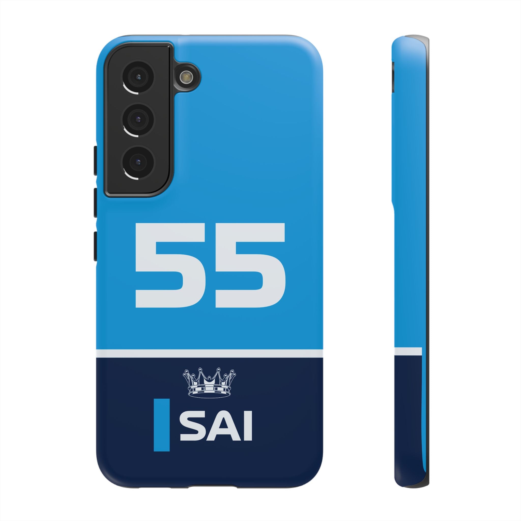 Smooth Spaniard Speed Tough Phone Case | Azure Formula Racing Armor for iPhone, Samsung & Pixel