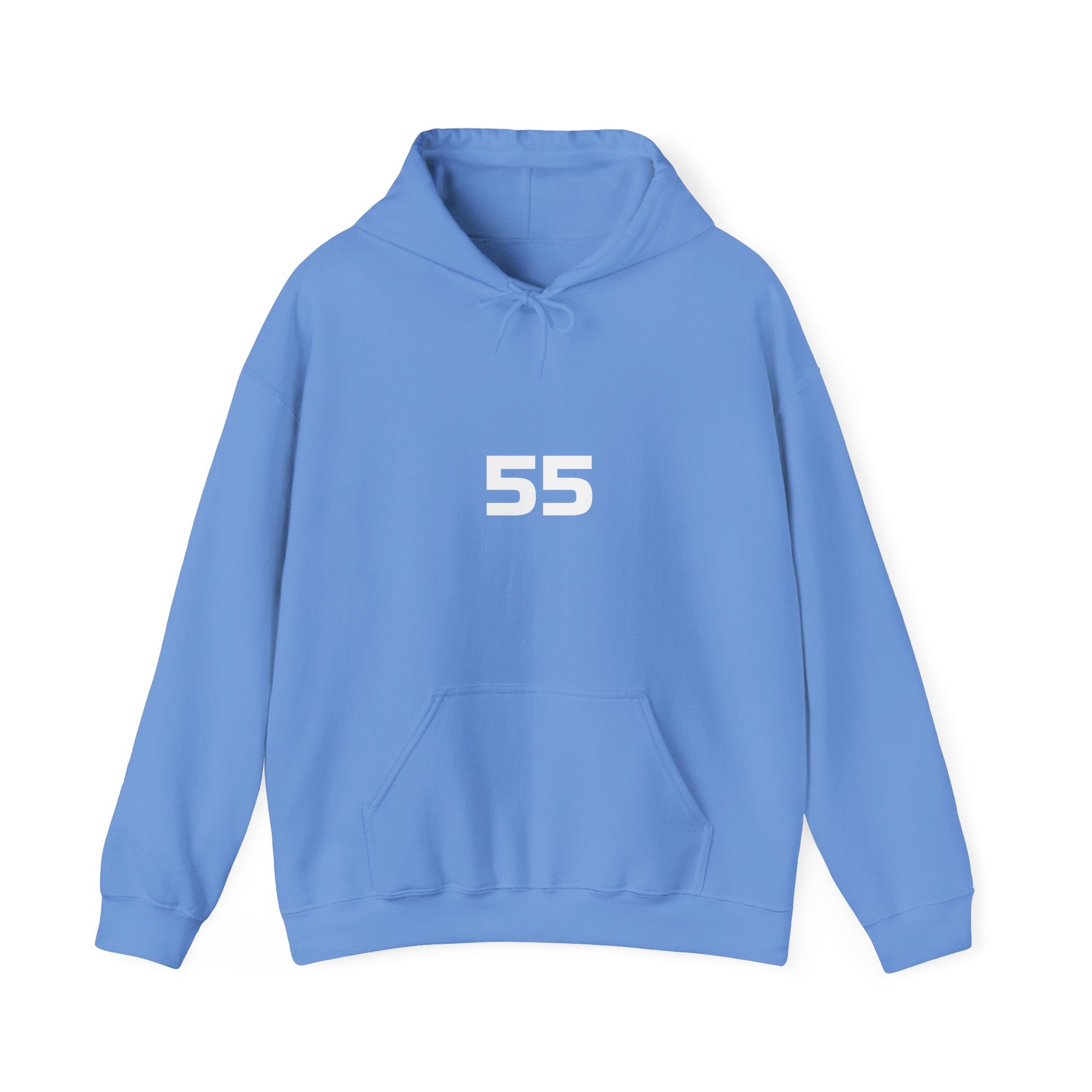 Blue Matador racing-inspired unisex hoodie with a motorsport aesthetic, available in a heavy blend. Perfect for Grand Prix fans and speed enthusiasts.